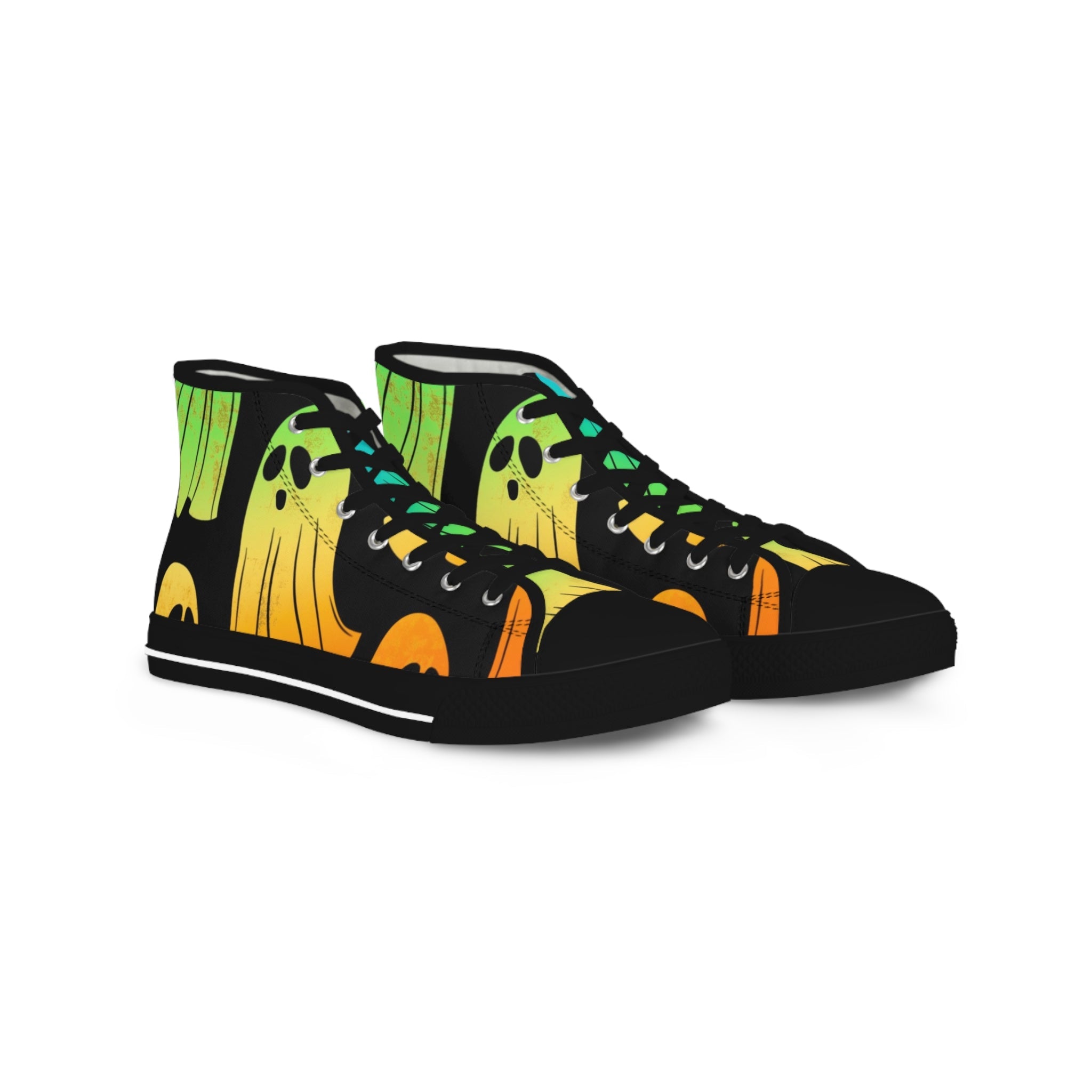 Printify Colorful Ghost High Top Sneakers 2025