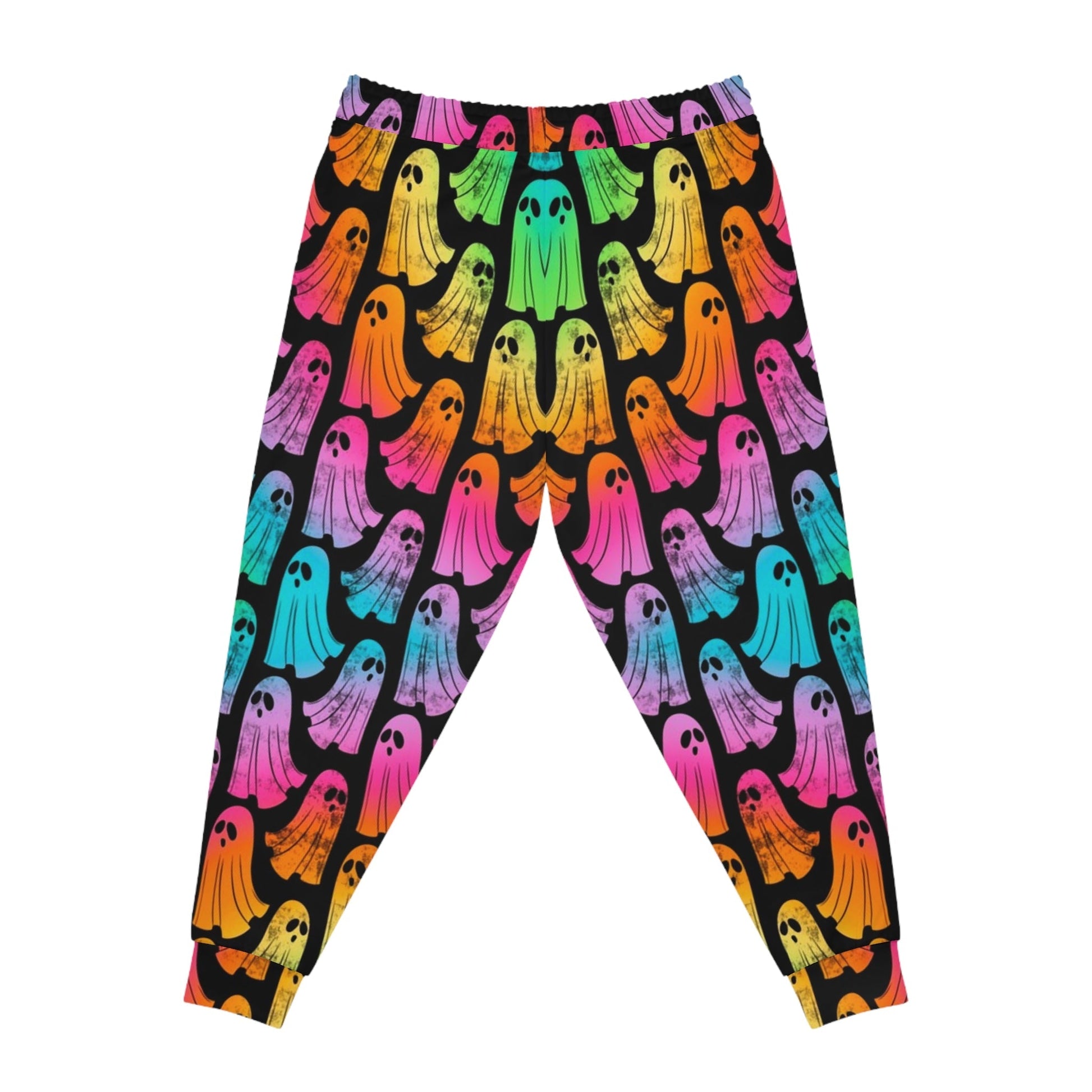 Colorful Ghost Joggers, Artsulli - Art is Long, Life is Short, All Over Prints, , , , , , , 