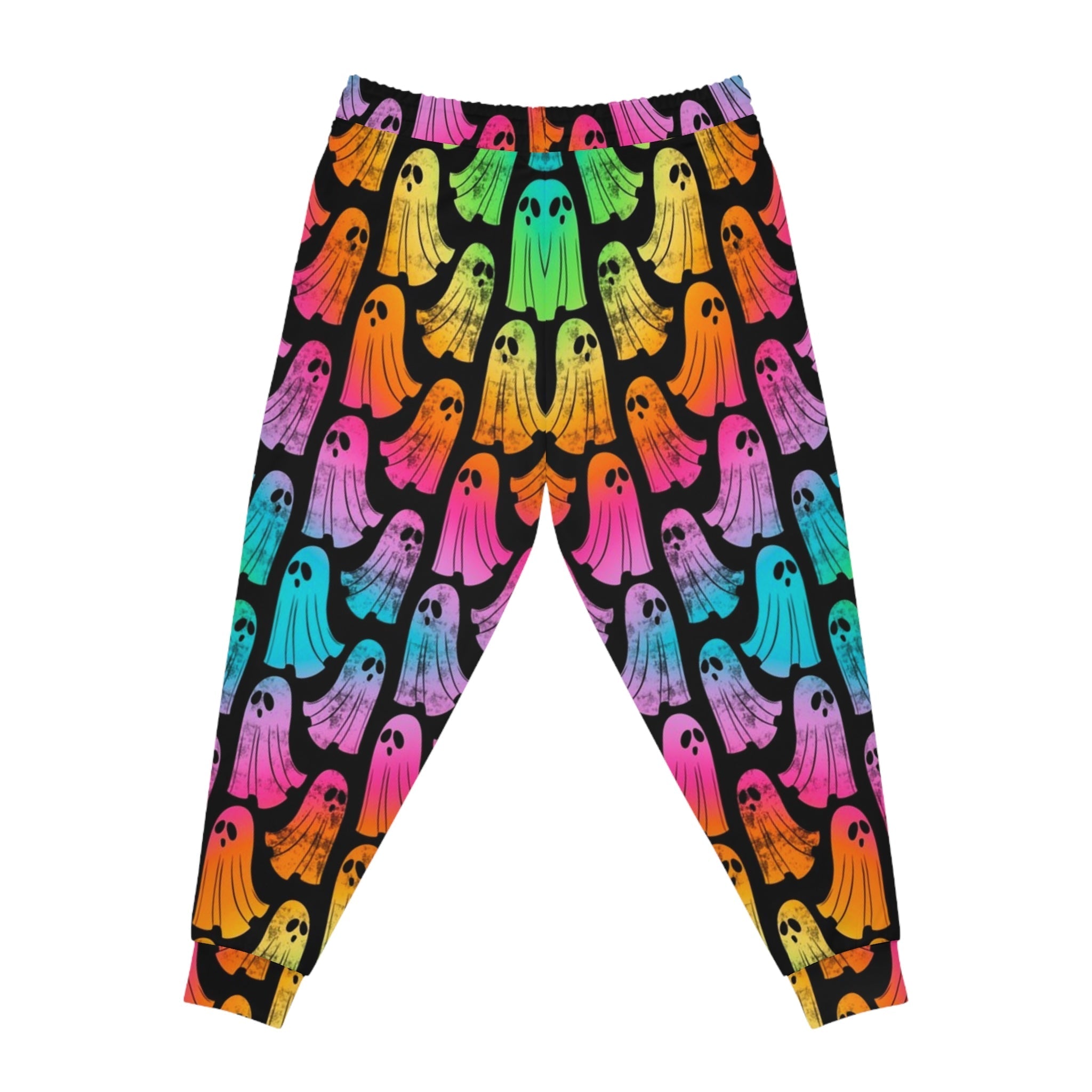 Colorful Ghost Joggers, Artsulli - Art is Long, Life is Short, All Over Prints, , , , , , , 