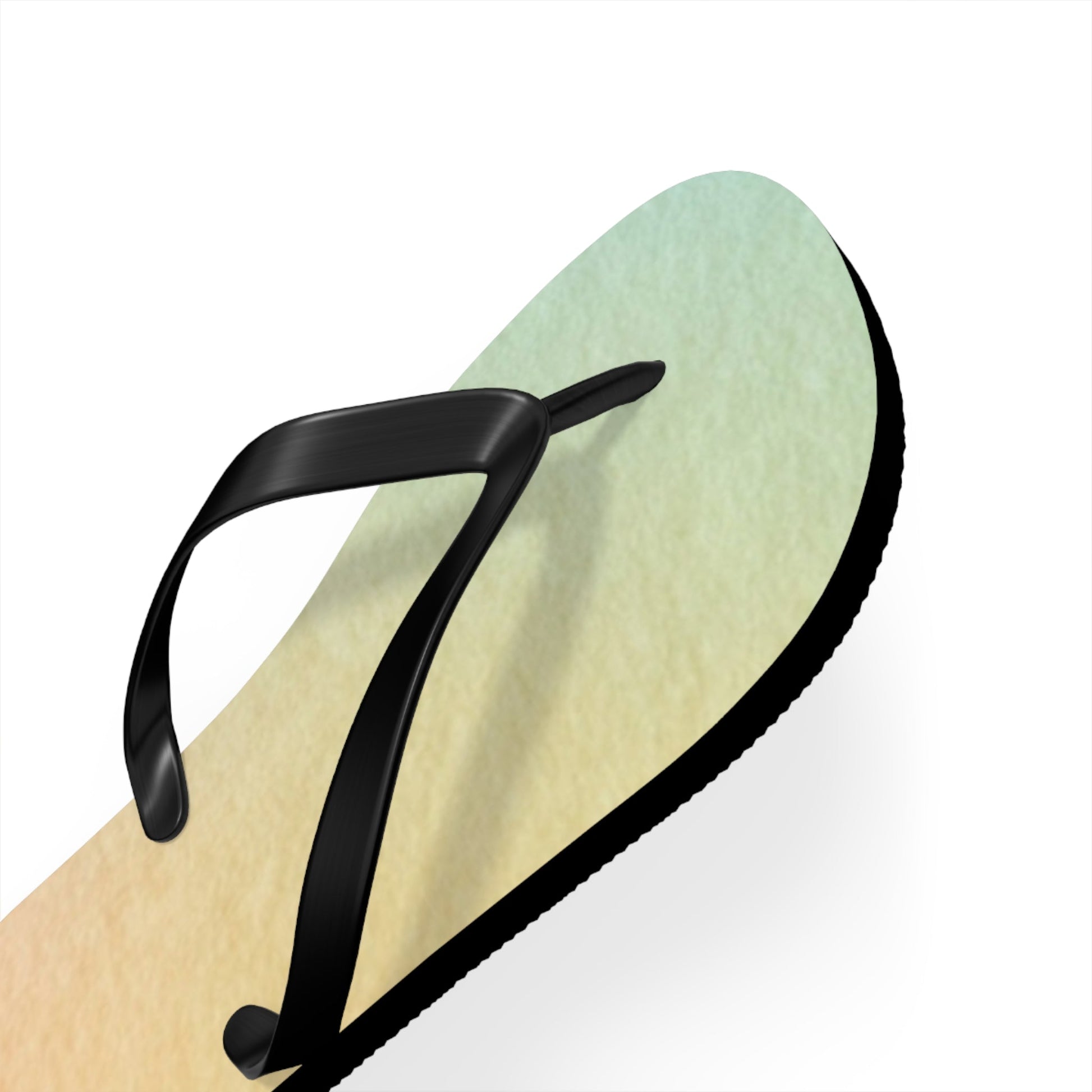 Colorful Gradient Flip Flops, Artsulli - Art is Long, Life is Short, Shoes, , , , , , , 