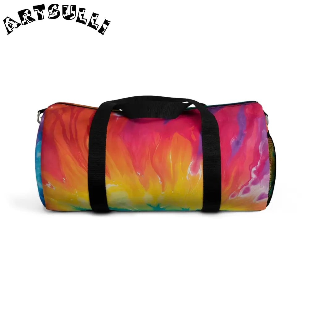 JAKKOUTTHEBXX Colorful Illustrated Duffel Bag 2025