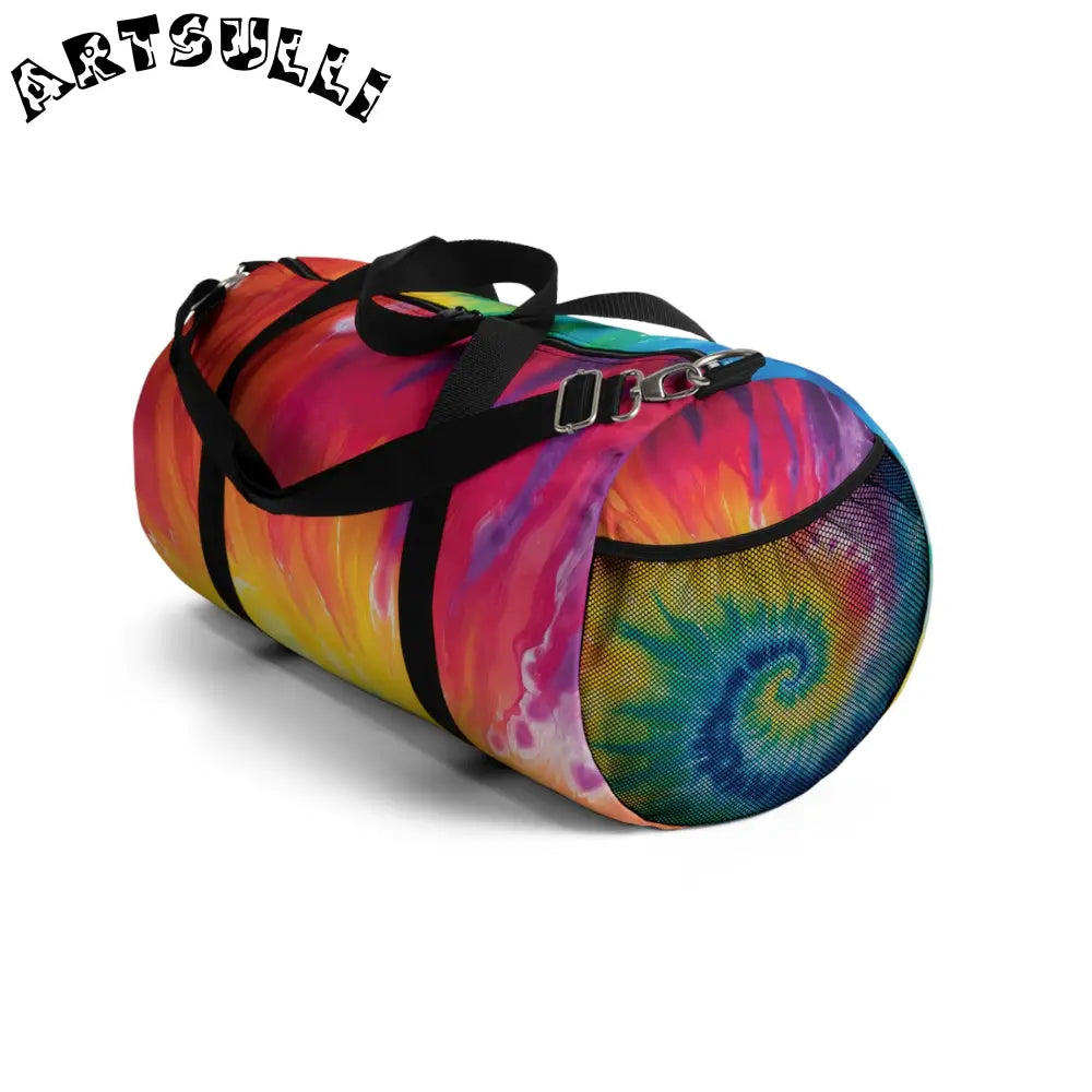 JAKKOUTTHEBXX Colorful Illustrated Duffel Bag 2025