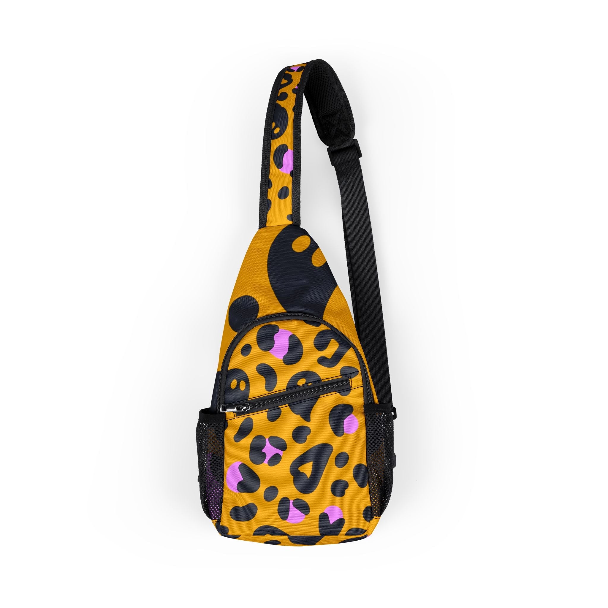 Printify Colorful Leopard Print Chest Bag 2025