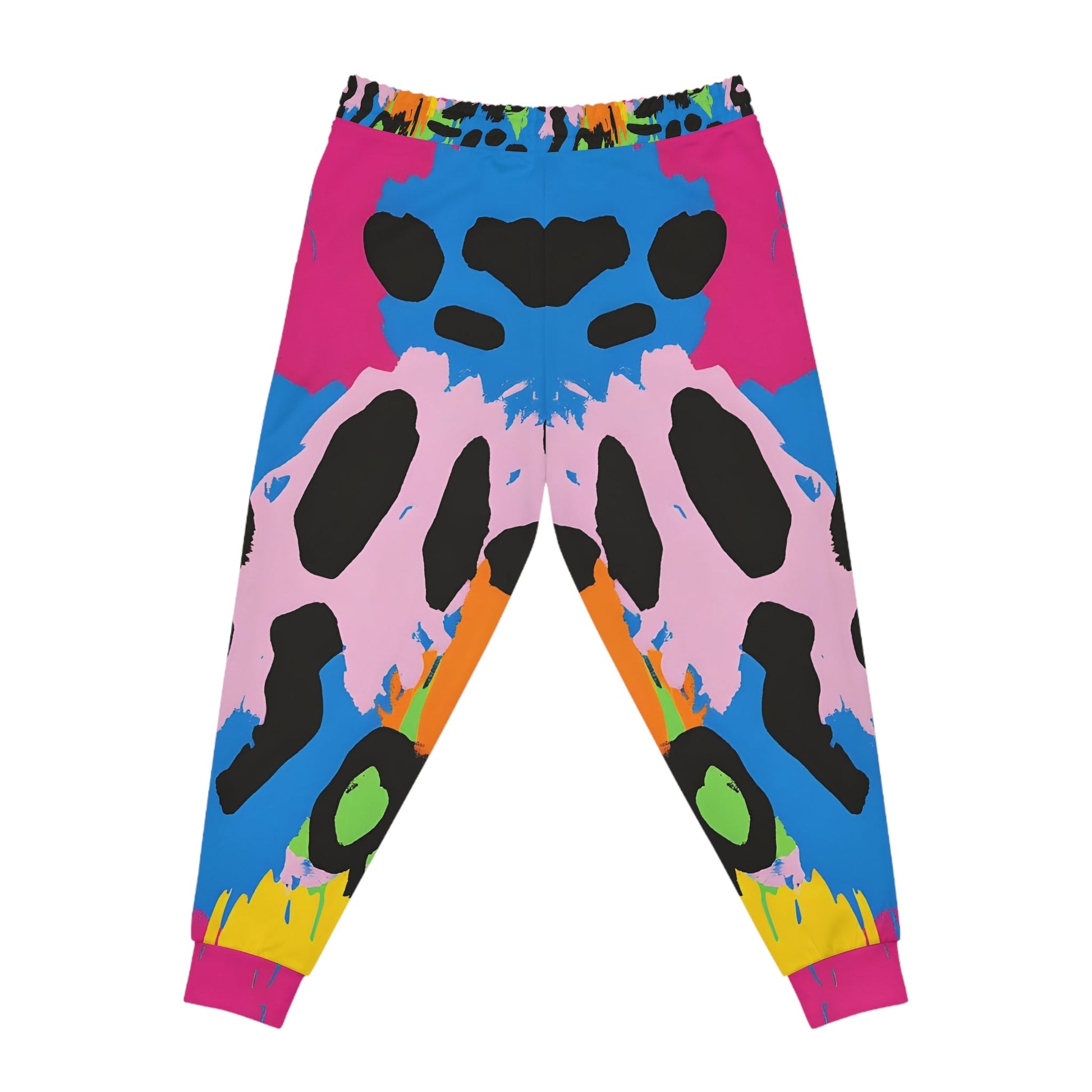 Colorful Paint Splatter Joggers, Artsulli - Art is Long, Life is Short, All Over Prints, , , , , , , 