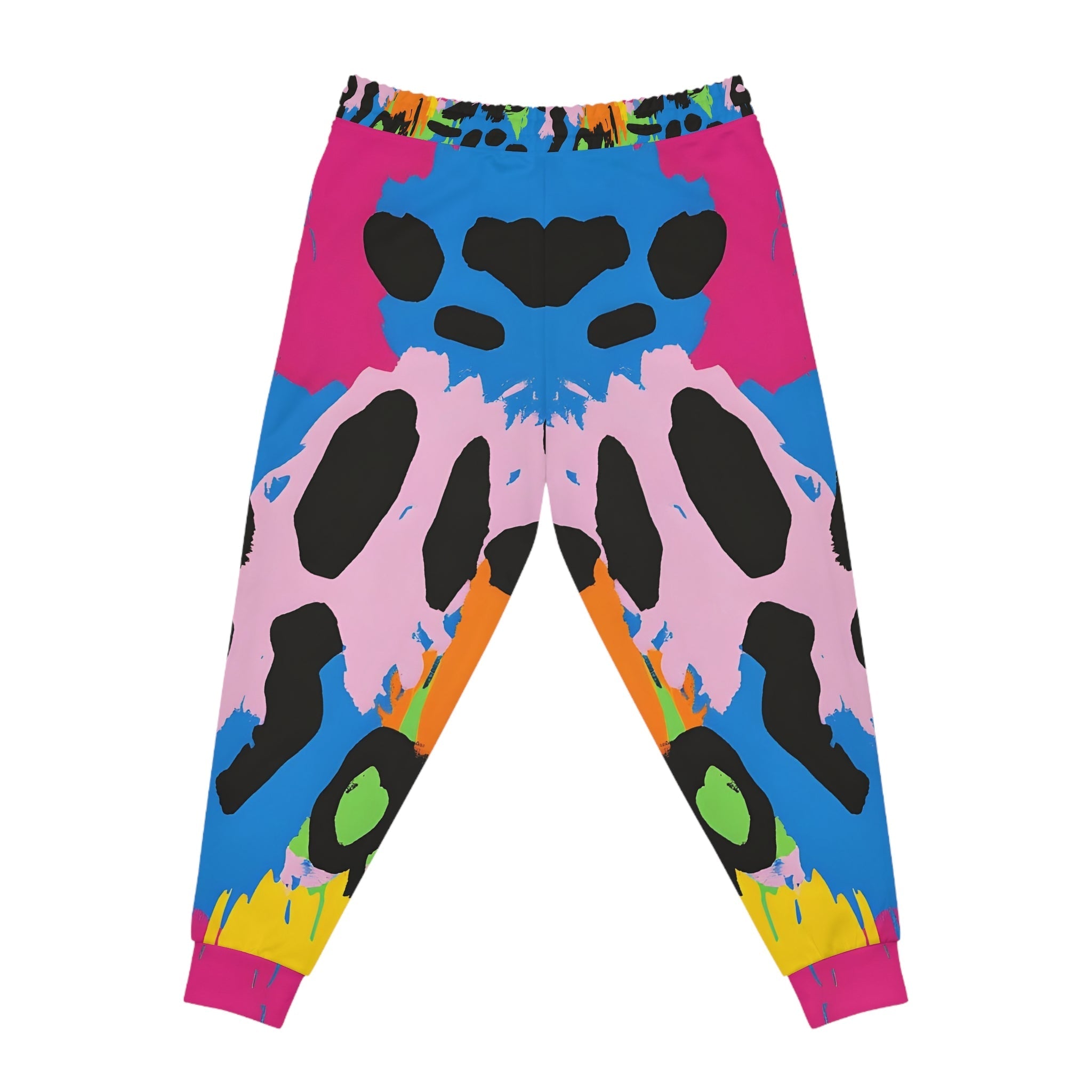 Colorful Paint Splatter Joggers, Artsulli - Art is Long, Life is Short, All Over Prints, , , , , , , 