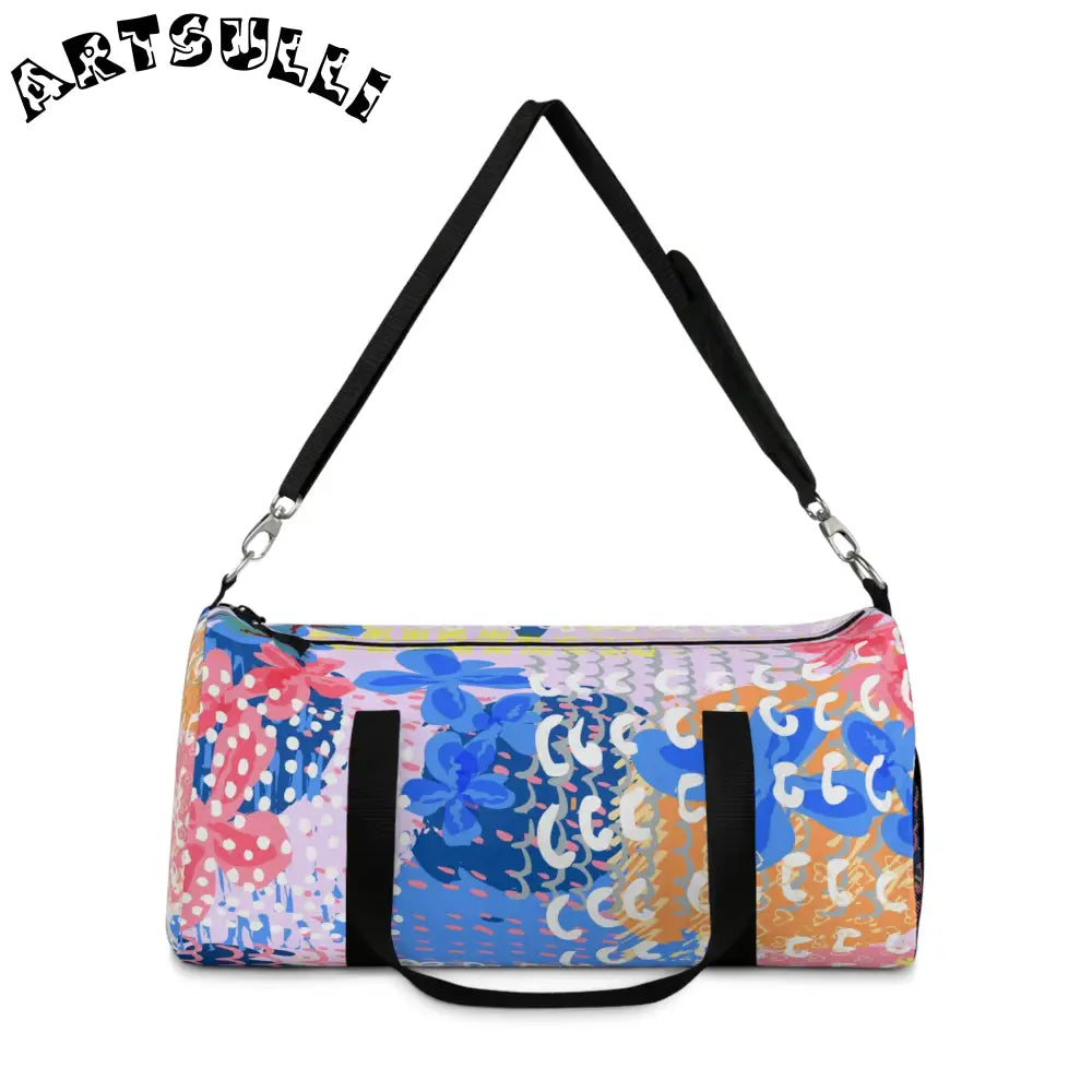 JAKKOUTTHEBXX Colorful Patterned Durable Duffel Bag 2025