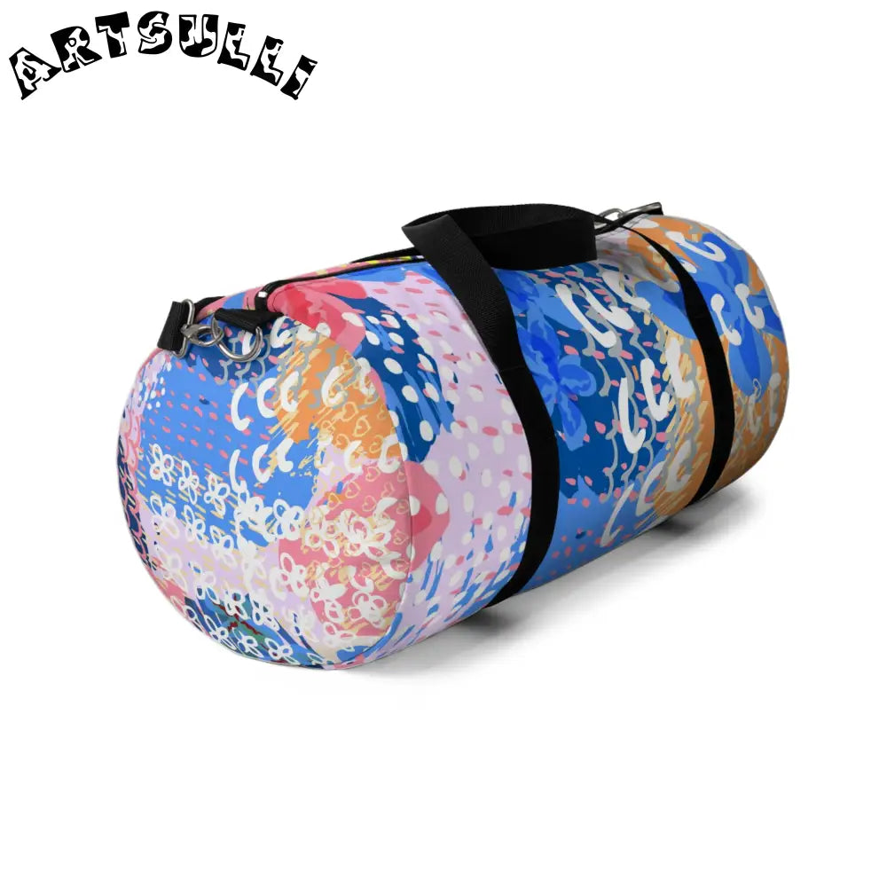 JAKKOUTTHEBXX Colorful Patterned Durable Duffel Bag 2025