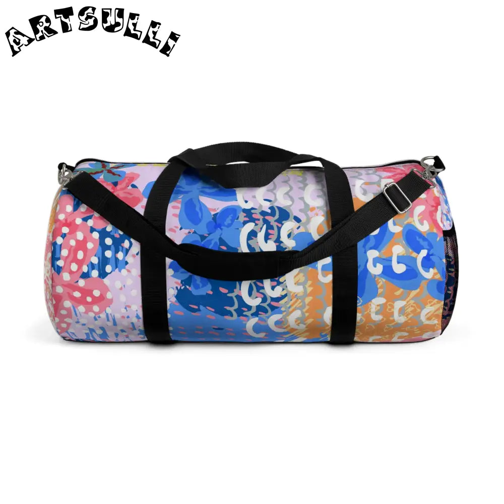 JAKKOUTTHEBXX Colorful Patterned Durable Duffel Bag 2025