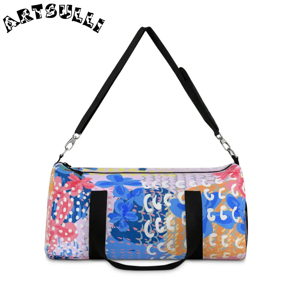 JAKKOUTTHEBXX Colorful Patterned Durable Duffel Bag 2025