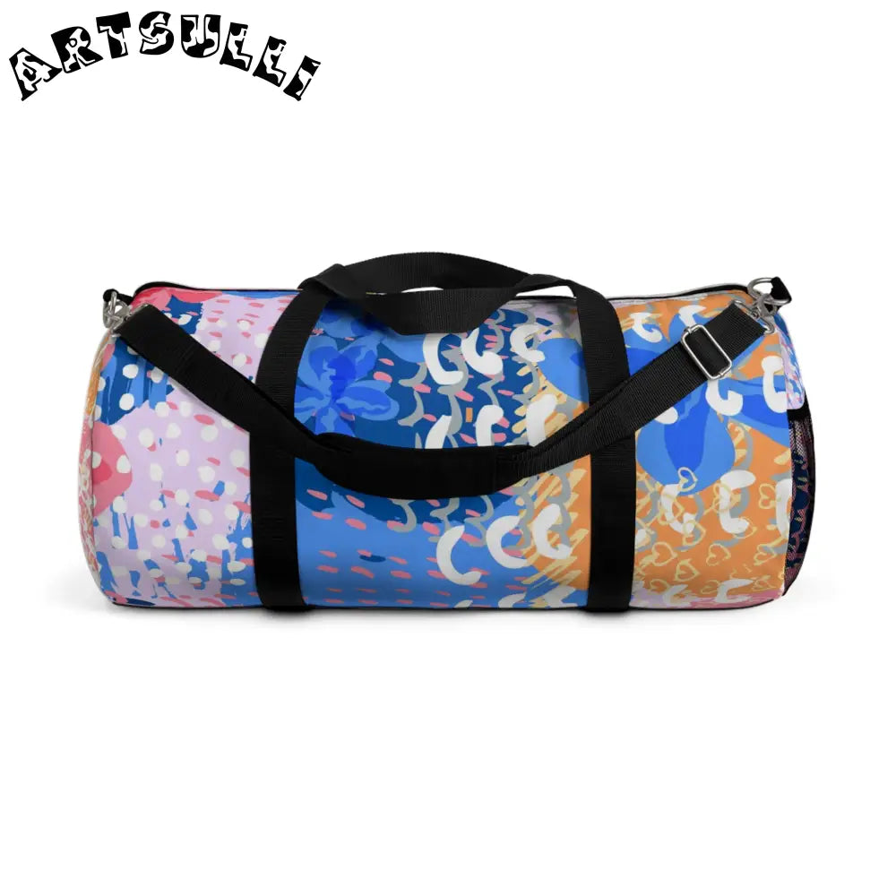 JAKKOUTTHEBXX Colorful Patterned Durable Duffel Bag 2025
