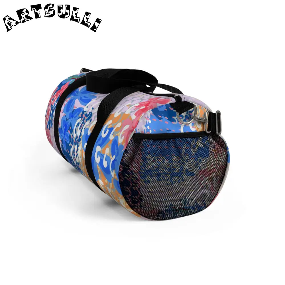 JAKKOUTTHEBXX Colorful Patterned Durable Duffel Bag 2025