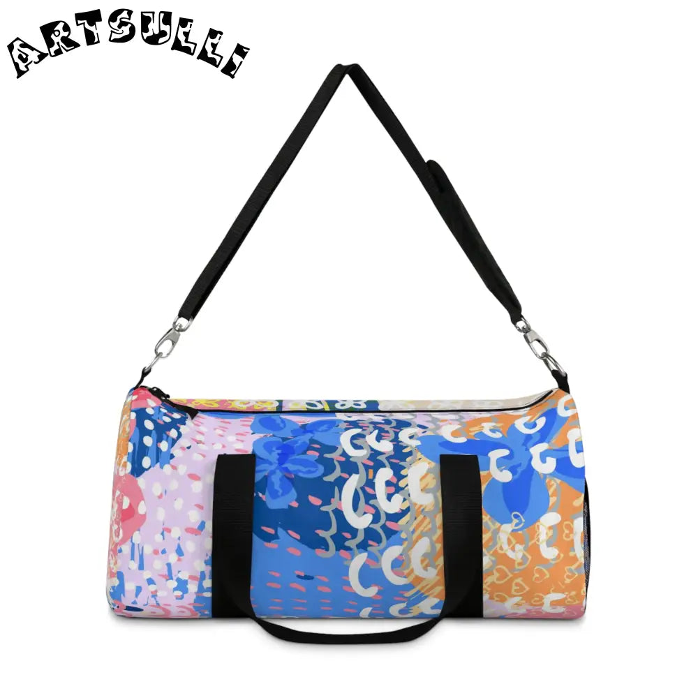 JAKKOUTTHEBXX Colorful Patterned Durable Duffel Bag 2025
