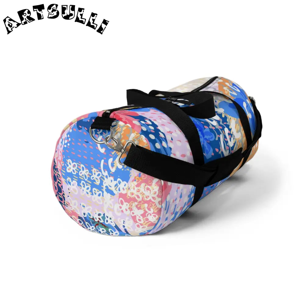 JAKKOUTTHEBXX Colorful Patterned Durable Duffel Bag 2025