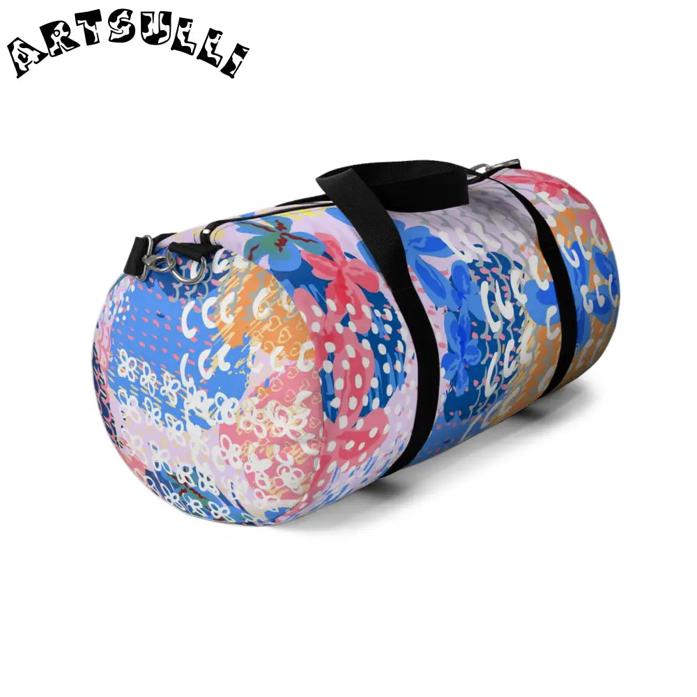 JAKKOUTTHEBXX Colorful Patterned Durable Duffel Bag 2025