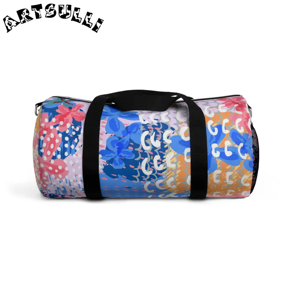 JAKKOUTTHEBXX Colorful Patterned Durable Duffel Bag 2025