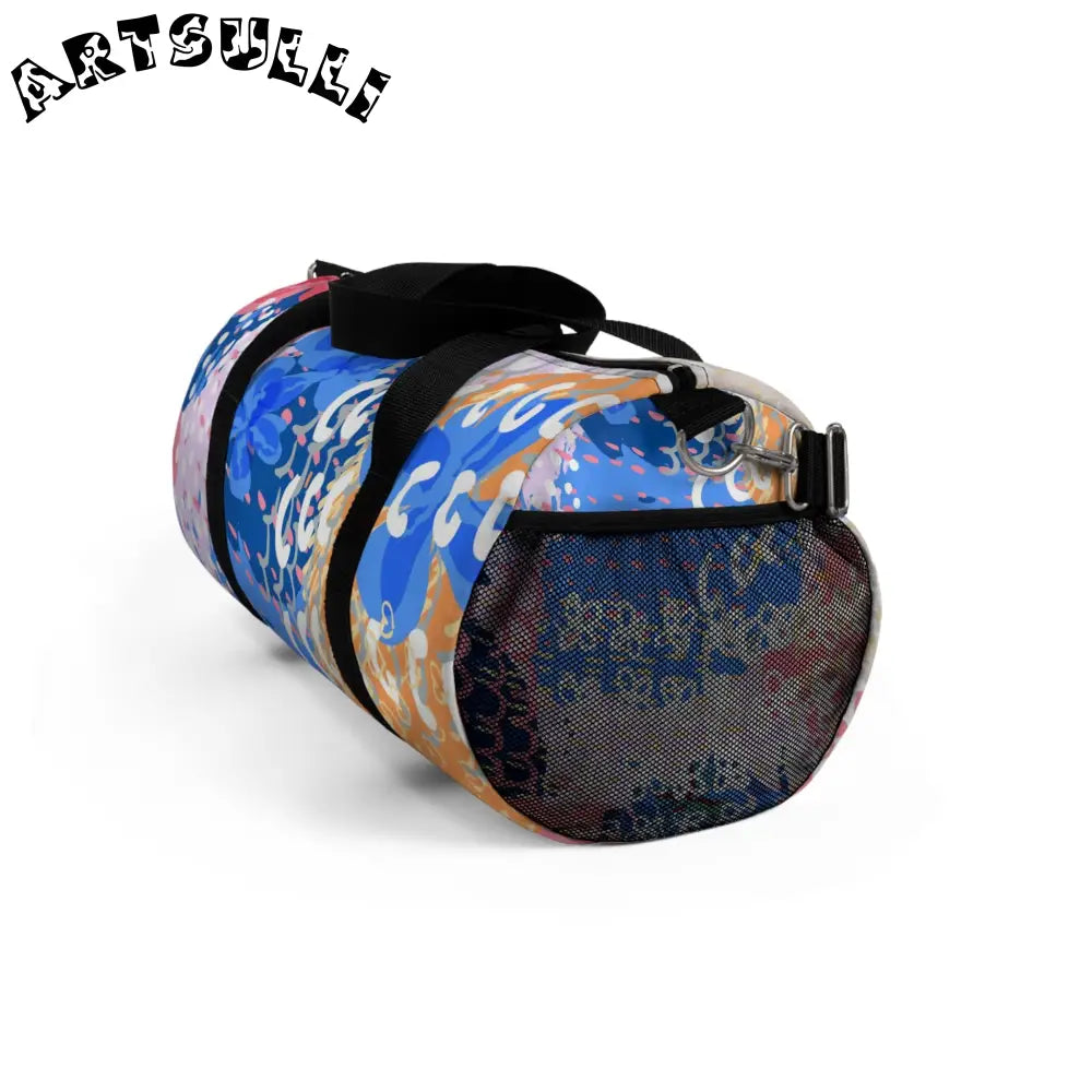 JAKKOUTTHEBXX Colorful Patterned Durable Duffel Bag 2025