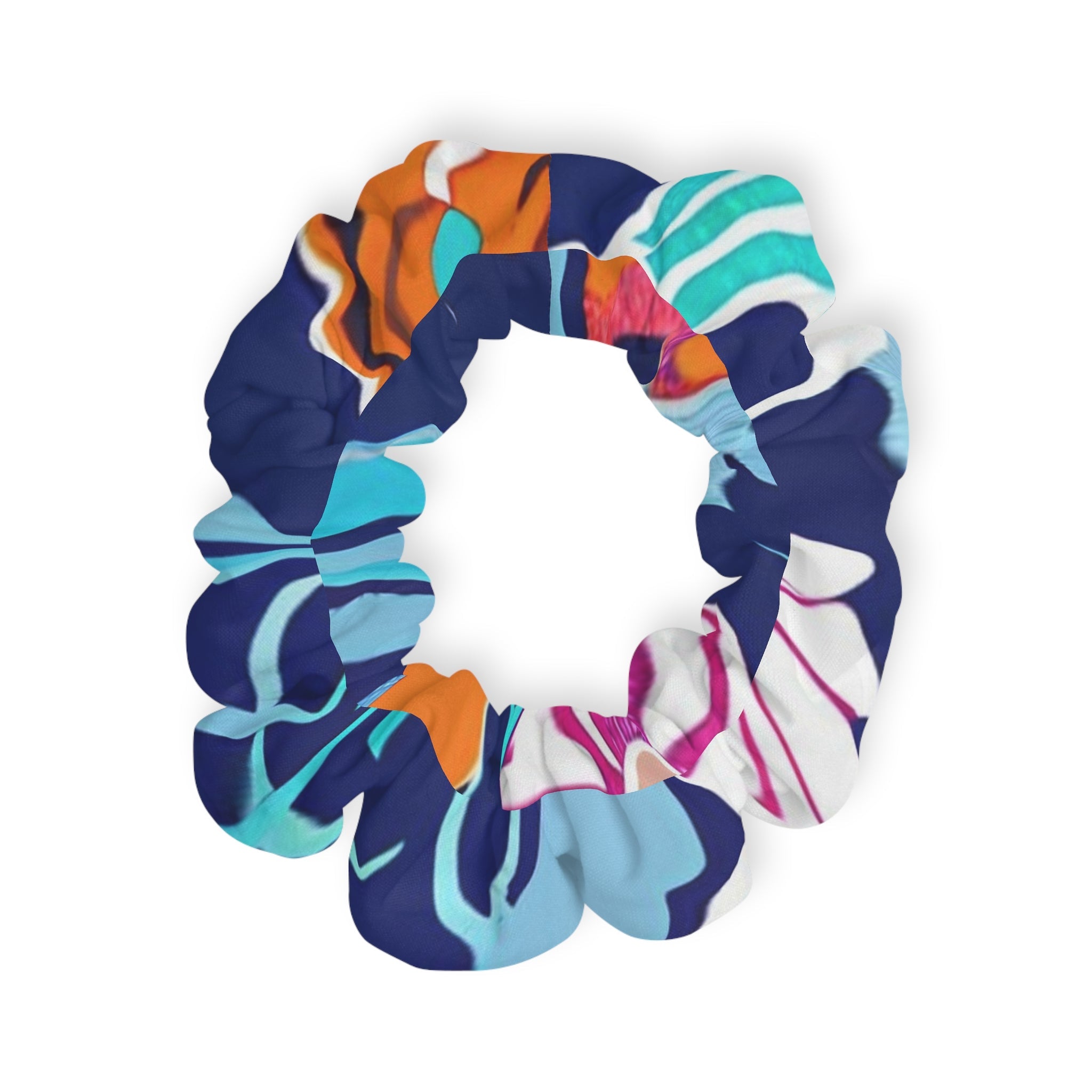 Colorful Patterned Jersey Scrunchie, Artsulli - Art is Long, Life is Short, Accessories, , , , , , , 