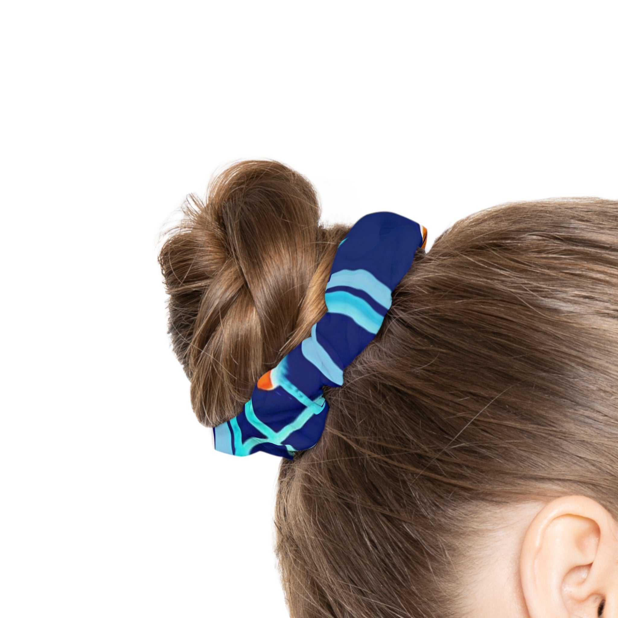Colorful Patterned Jersey Scrunchie, Artsulli - Art is Long, Life is Short, Accessories, , , , , , , 