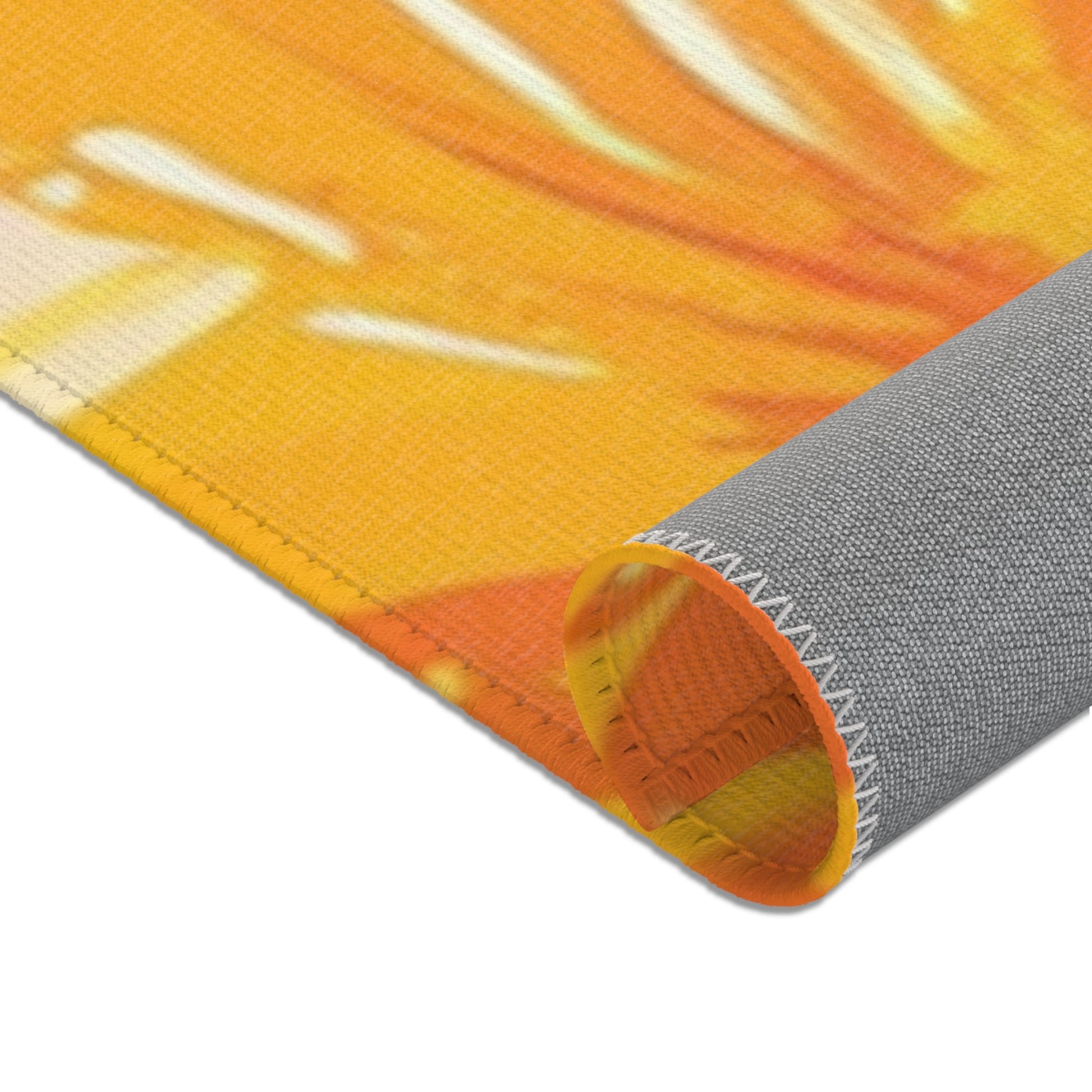 Colorful Psychedelic Floral Area Rug, Artsulli - Art is Long, Life is Short, Home Decor, , , , , , , 