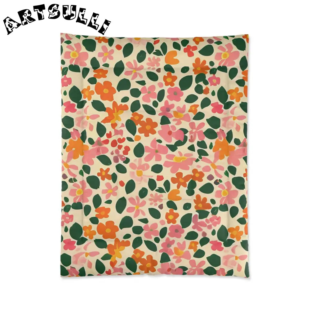 JAKKOUTTHEBXX Cozy Floral Throw Blanket 2025
