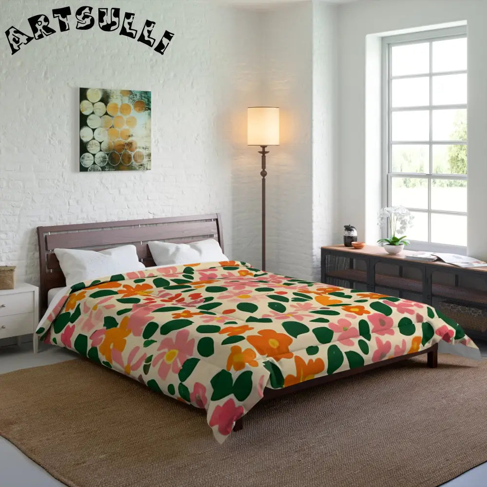 JAKKOUTTHEBXX Cozy Floral Throw Blanket 2025
