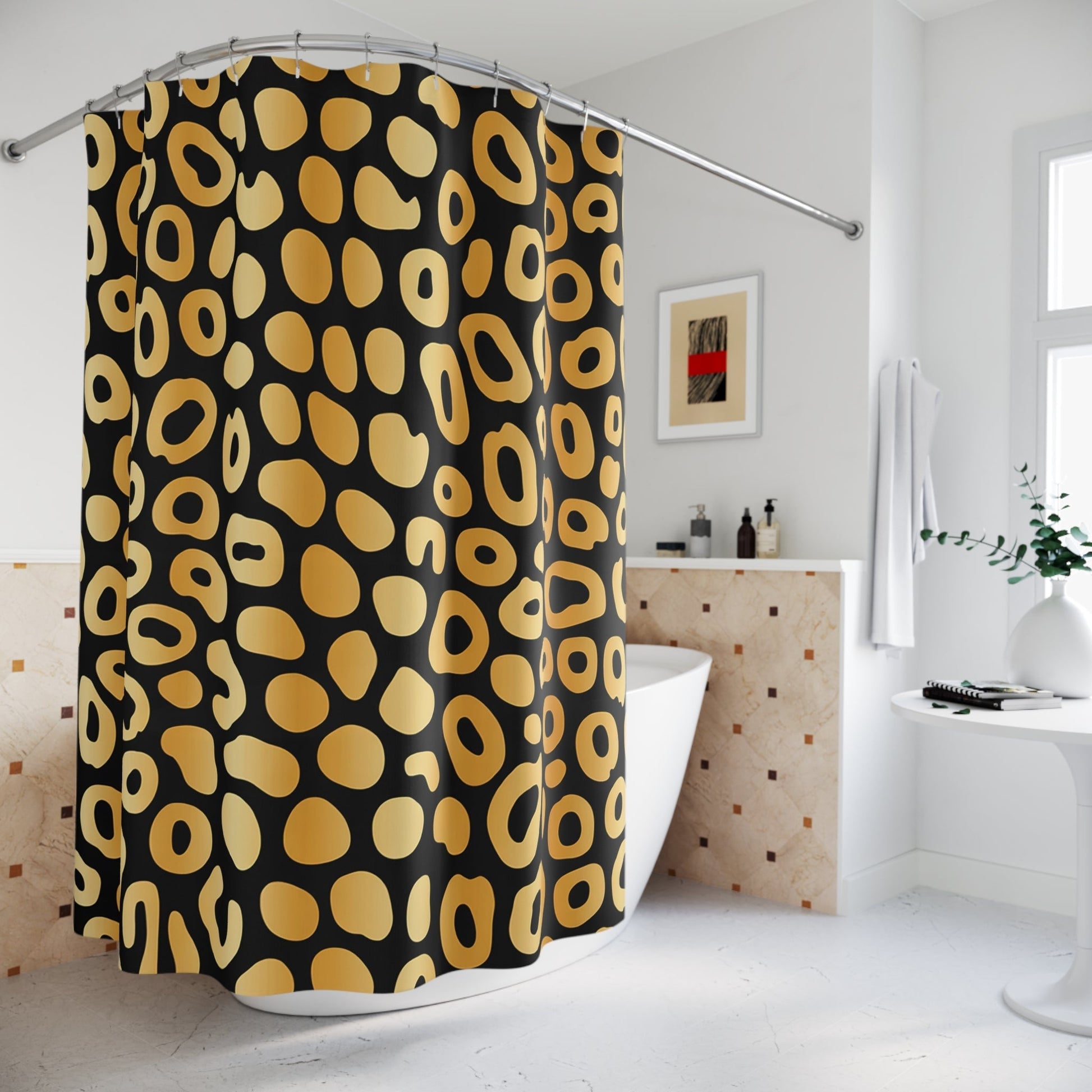Copy of Shower Curtains, Artsulli - Art is Long, Life is Short, Home Decor, , , , , , , 