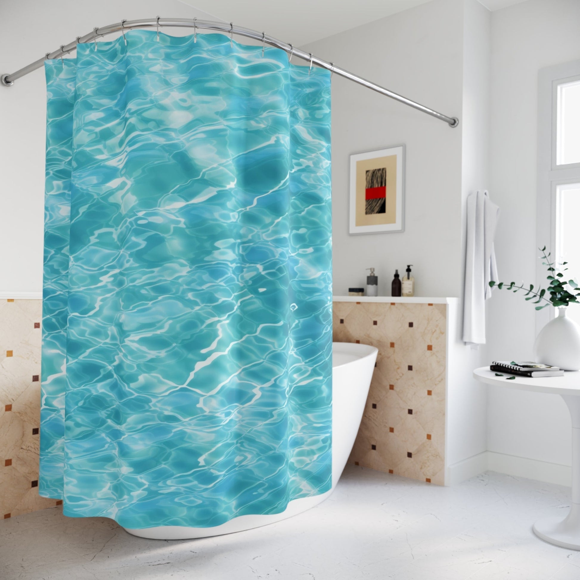 Copy of Shower Curtains, Artsulli - Art is Long, Life is Short, Home Decor, , , , , , , 