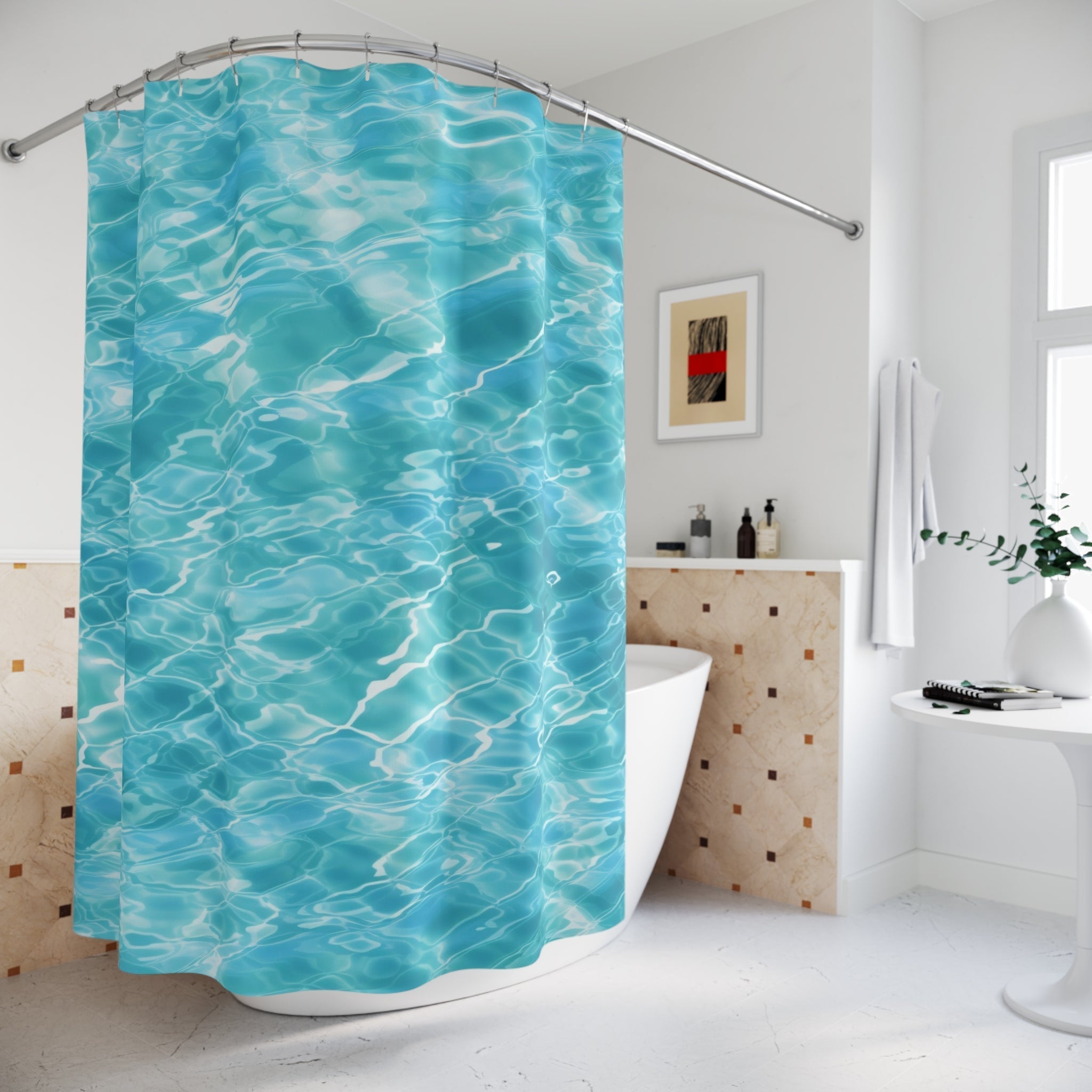 Copy of Shower Curtains, Artsulli - Art is Long, Life is Short, Home Decor, , , , , , , 