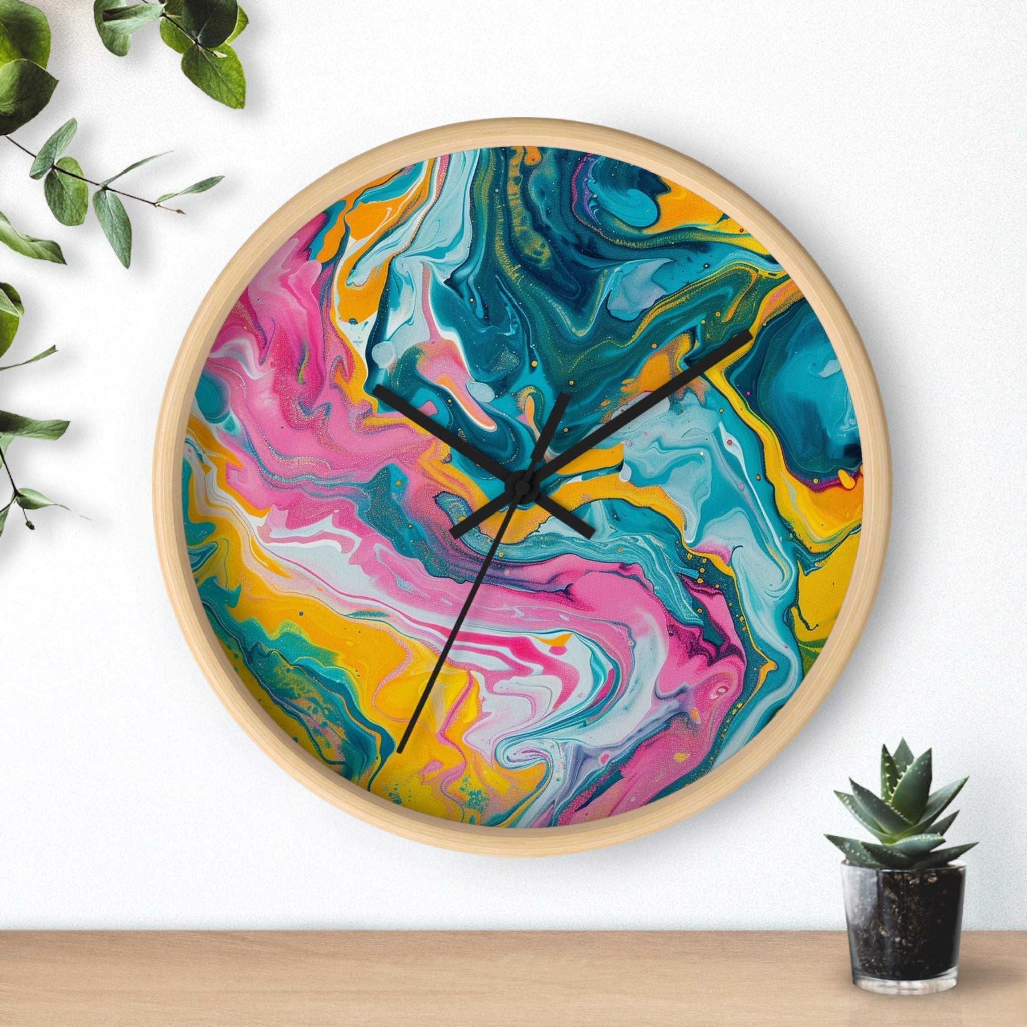 Copy of Wall Clock, Artsulli - Art is Long, Life is Short, Home Decor, , , , , , , 