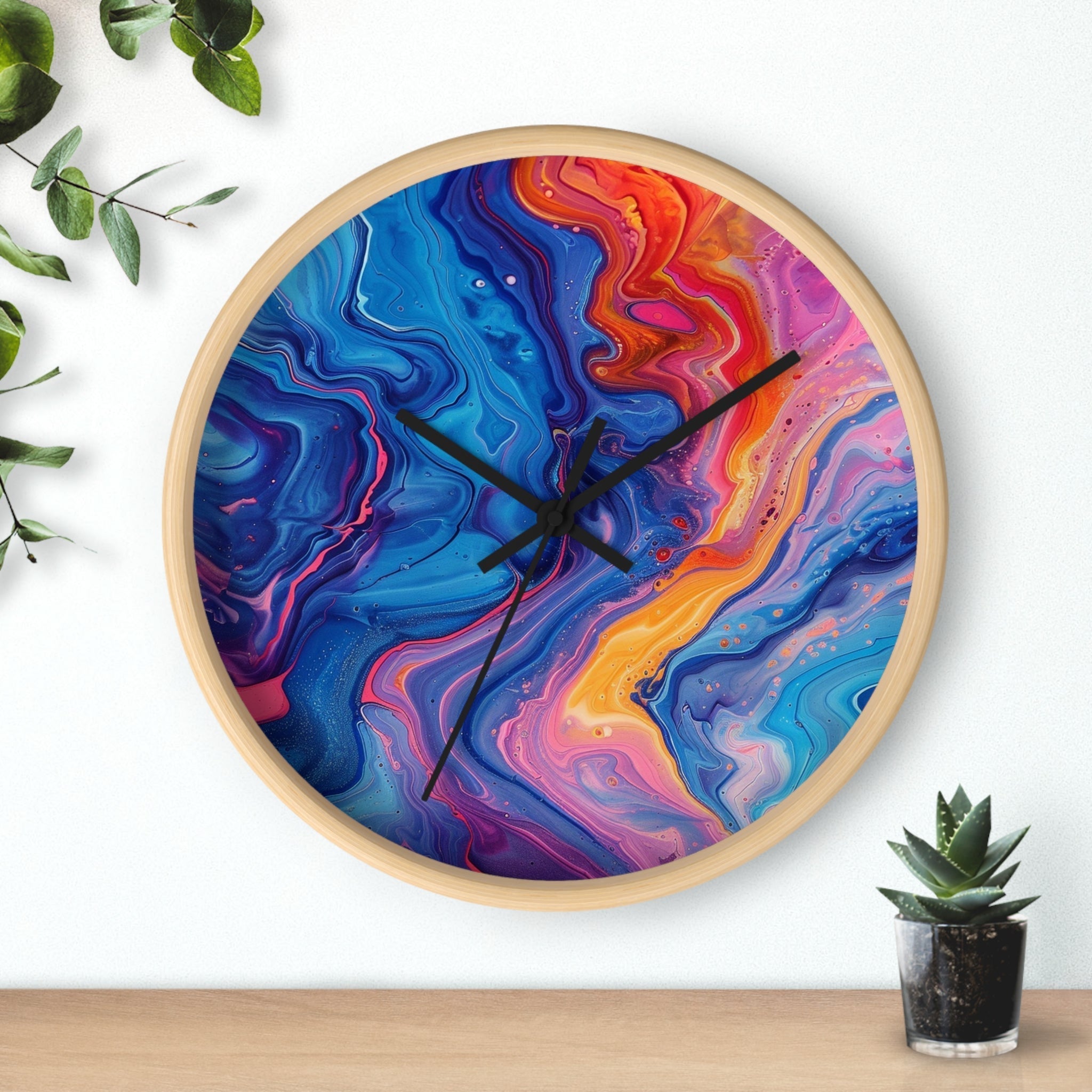 Copy of Wall Clock, Artsulli - Art is Long, Life is Short, Home Decor, , , , , , , 