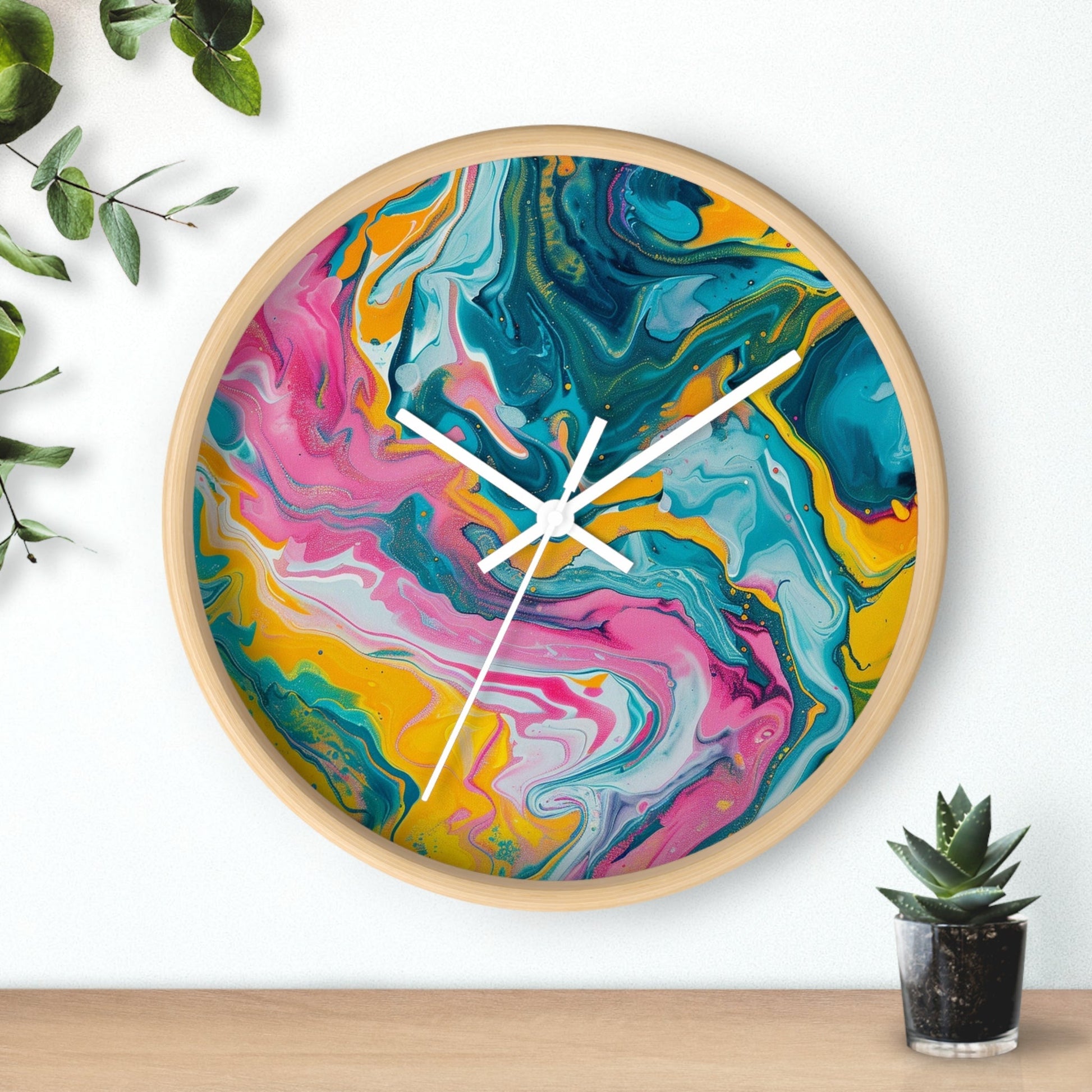 Copy of Wall Clock, Artsulli - Art is Long, Life is Short, Home Decor, , , , , , , 