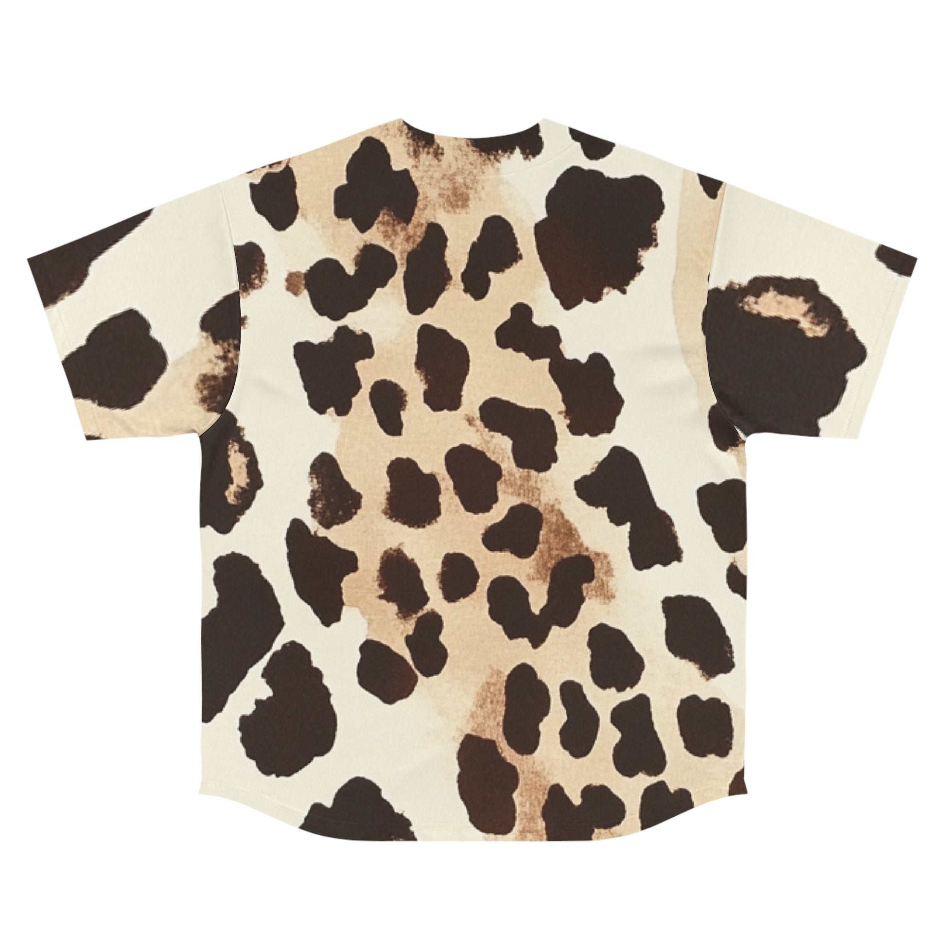 Printify Cow Print Baseball Jersey 2025