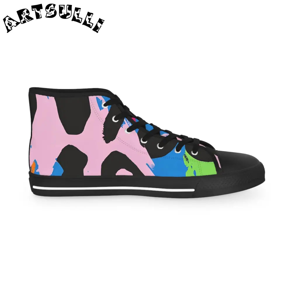 Cow Print Breathable Polyester Canvas Sneakers, Artsulli - Art is Long, Life is Short, Shoes, , , , , , , 
