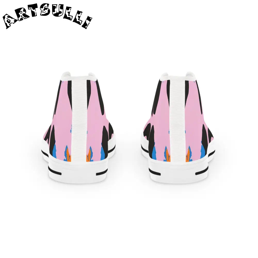 Cow Print Breathable Polyester Canvas Sneakers, Artsulli - Art is Long, Life is Short, Shoes, , , , , , , 
