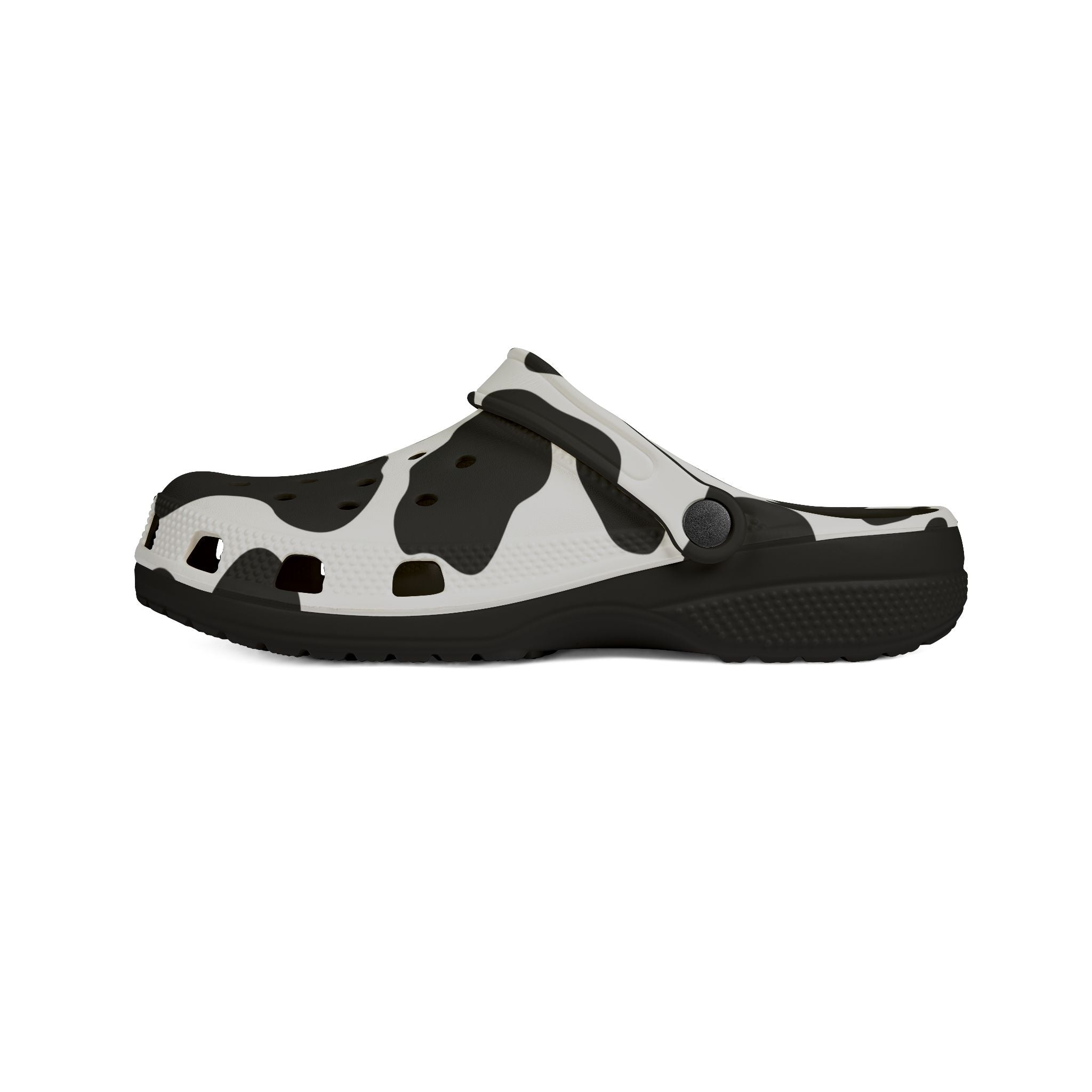 Cow Print EVA Foam Clogs, Artsulli - Art is Long, Life is Short, Shoes, , , , , , , 