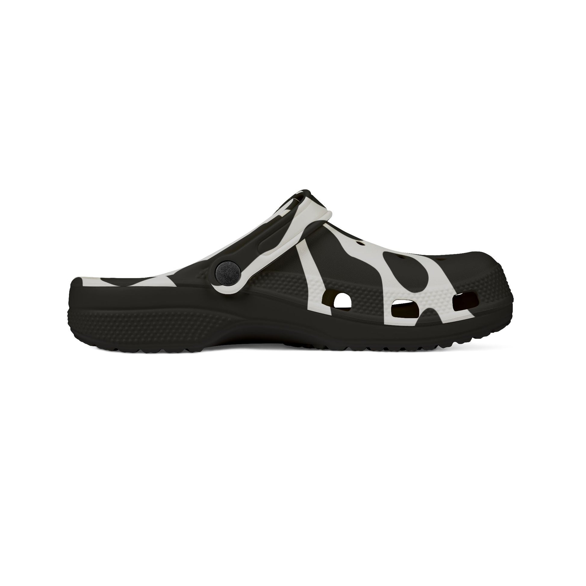 Cow Print EVA Foam Clogs, Artsulli - Art is Long, Life is Short, Shoes, , , , , , , 