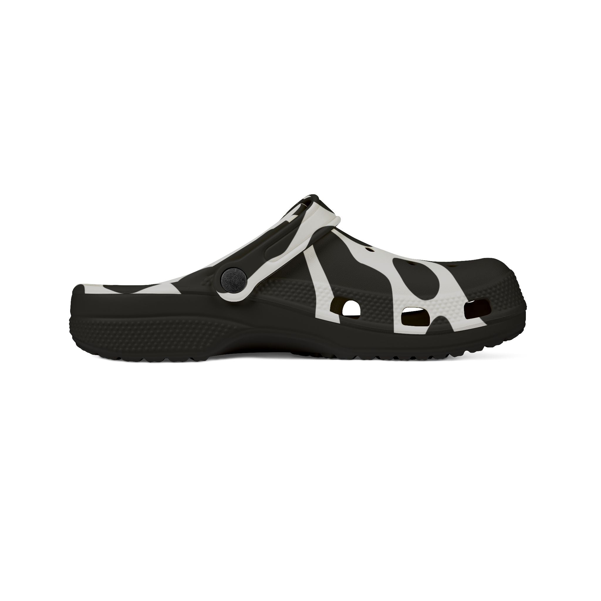 Cow Print EVA Foam Clogs, Artsulli - Art is Long, Life is Short, Shoes, , , , , , , 