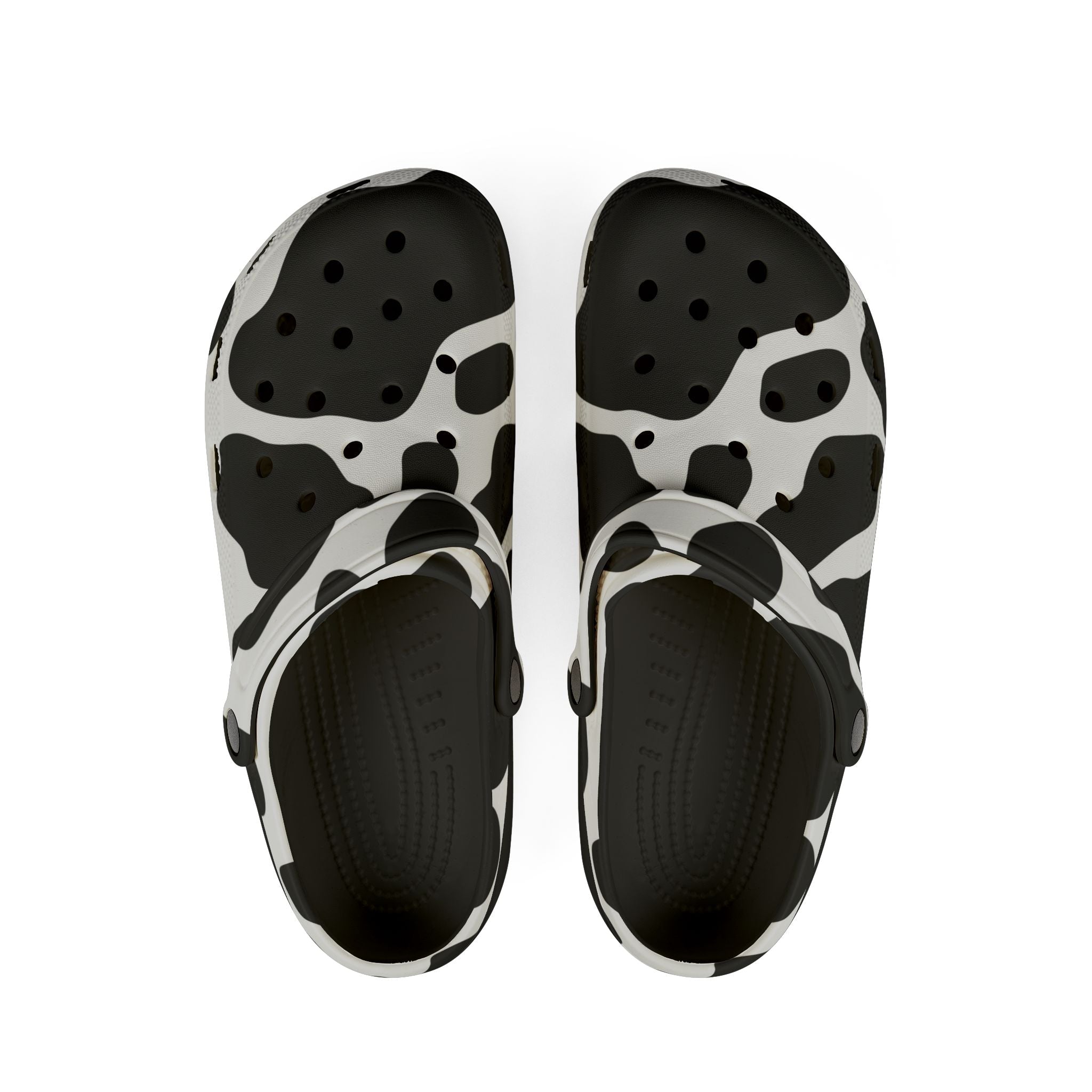 Printify Cow Print EVA Foam Clogs 2025