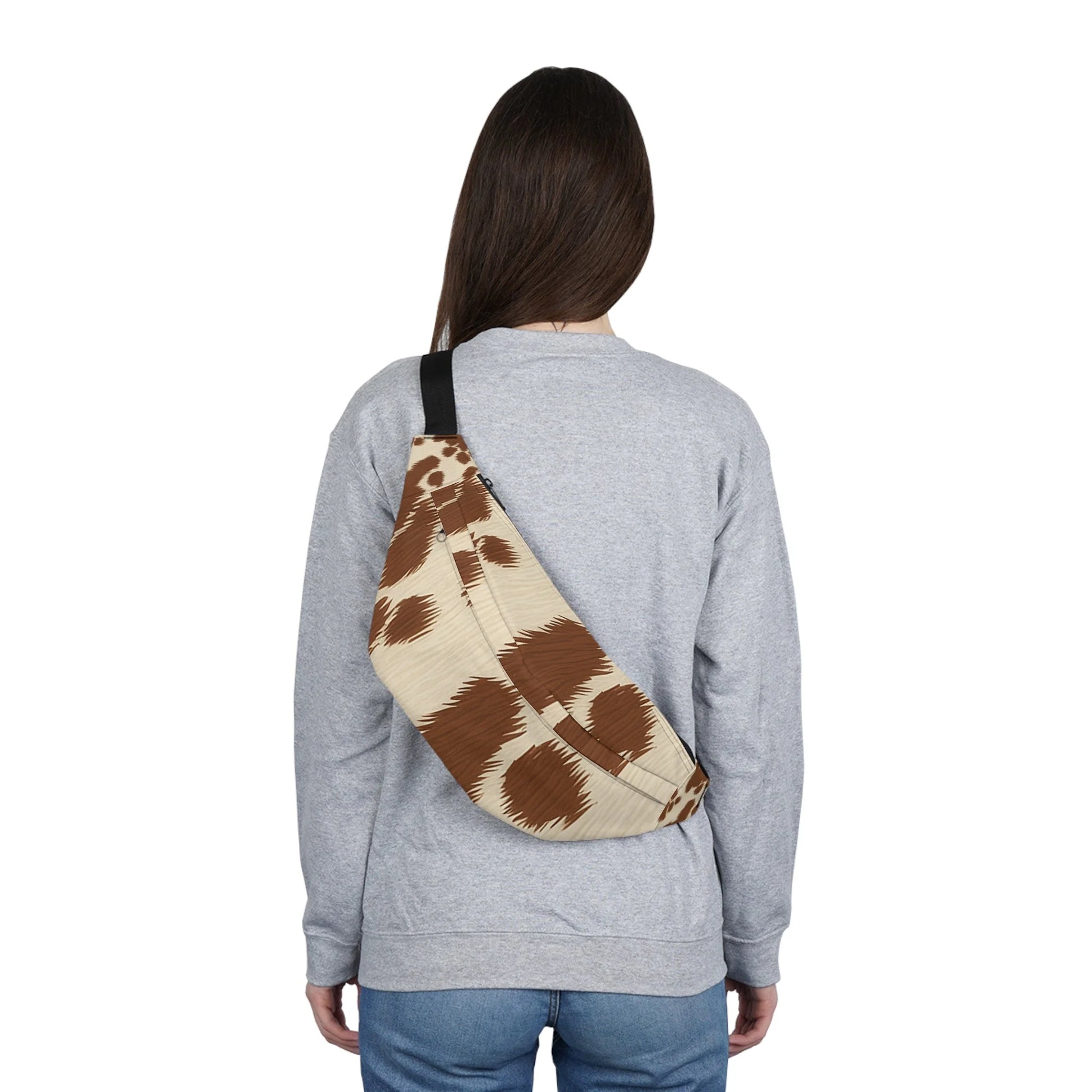JAKKOUTTHEBXX Cow Print Fanny Pack 2025