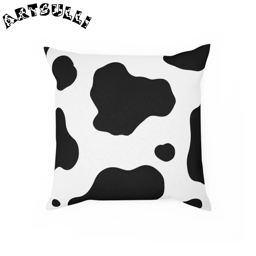 JAKKOUTTHEBXX Classic Cow Print Throw Pillow JAKKOUTTHEBXX Artsulli