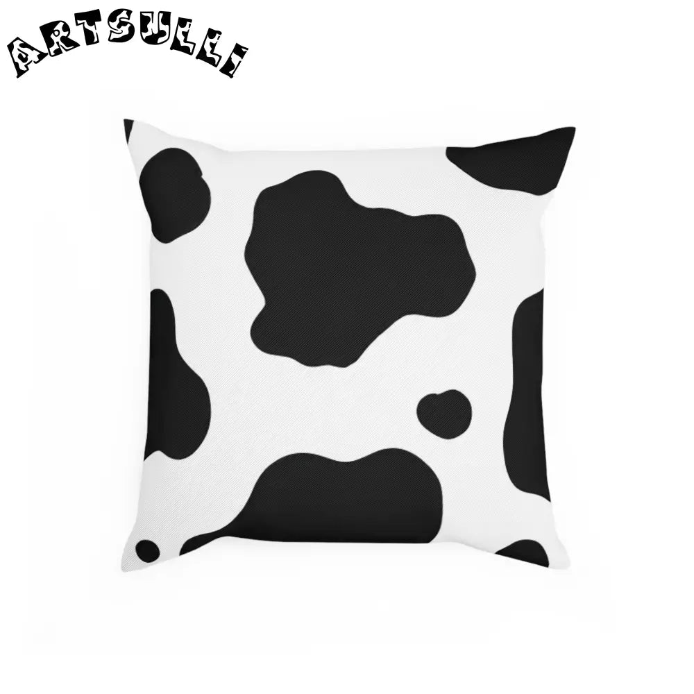 JAKKOUTTHEBXX Classic Cow Print Throw Pillow JAKKOUTTHEBXX Artsulli