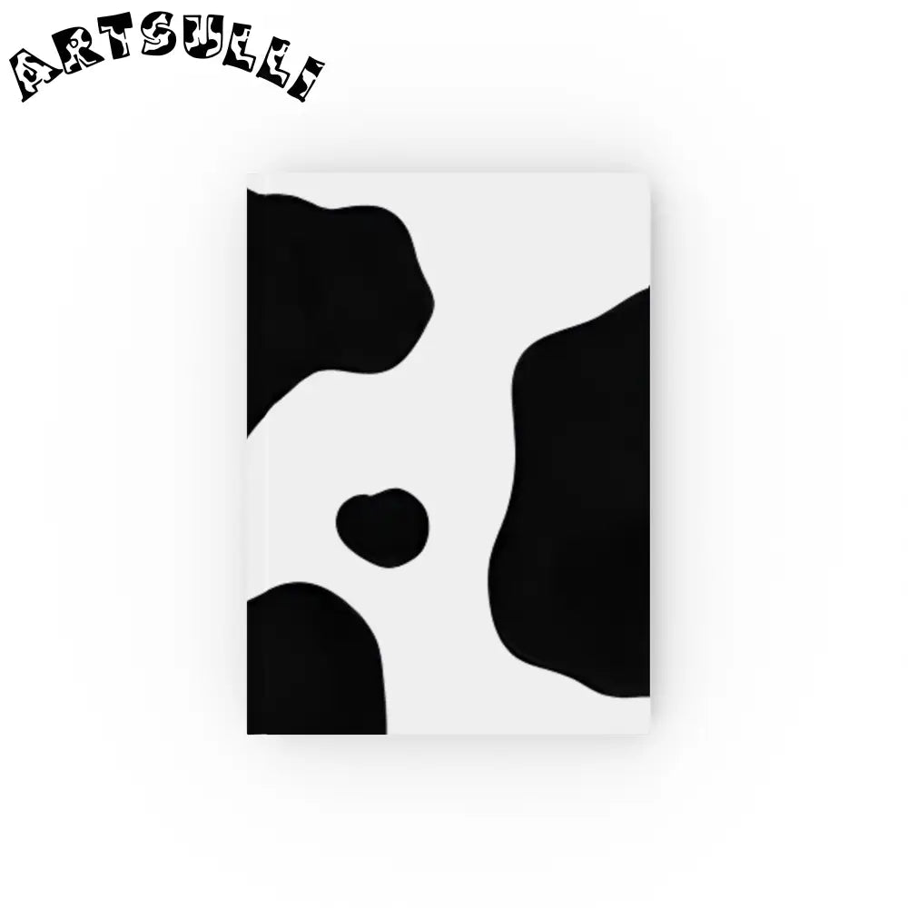 JAKKOUTTHEBXX Cow Print Hardcover Journal 2025