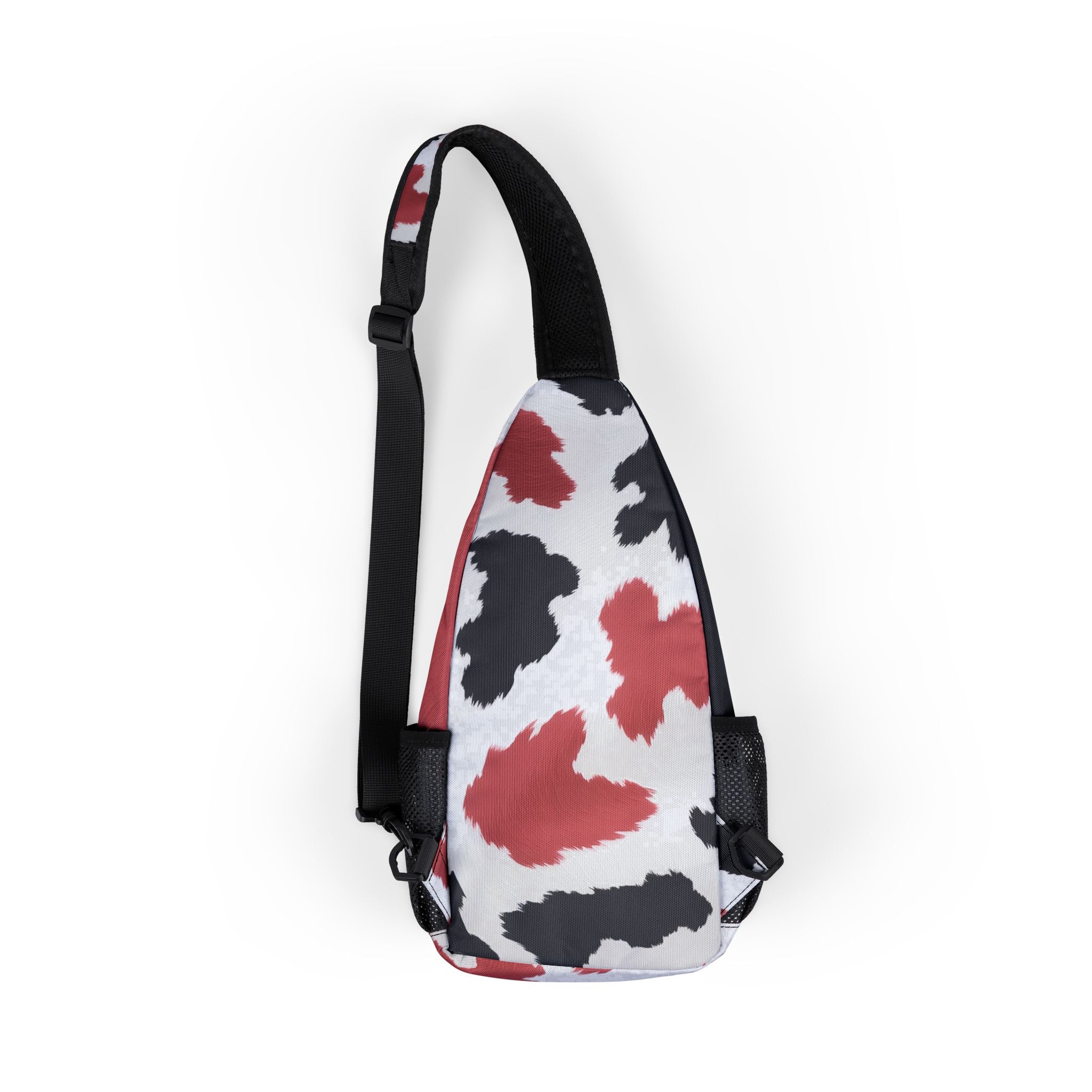 Cow Print Patchwork Chest Bag, Artsulli - Art is Long, Life is Short, Bags, , , , , , , 