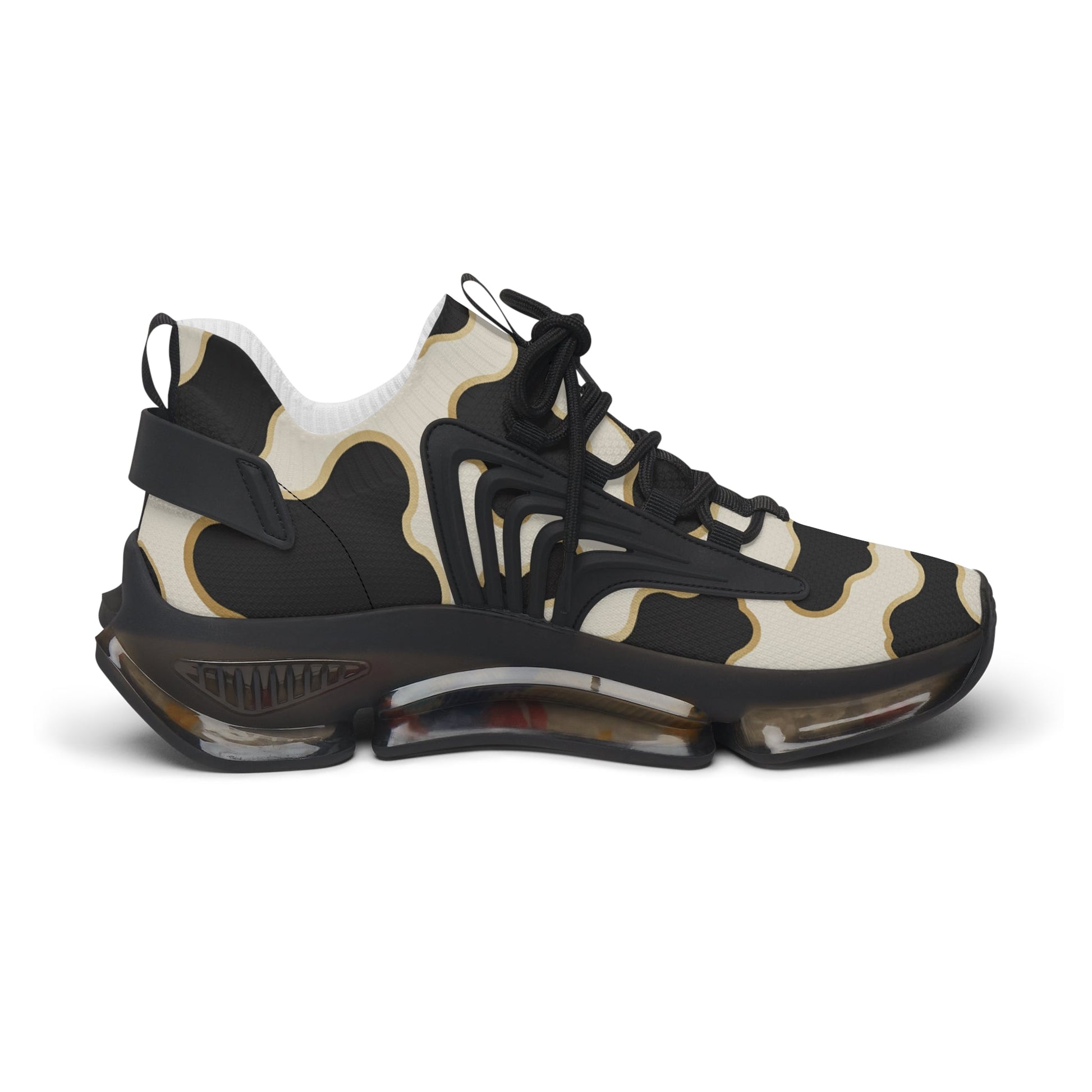 Cow Print Speckled Sole Mesh Sneakers, Artsulli - Art is Long, Life is Short, Shoes, , , , , , , 
