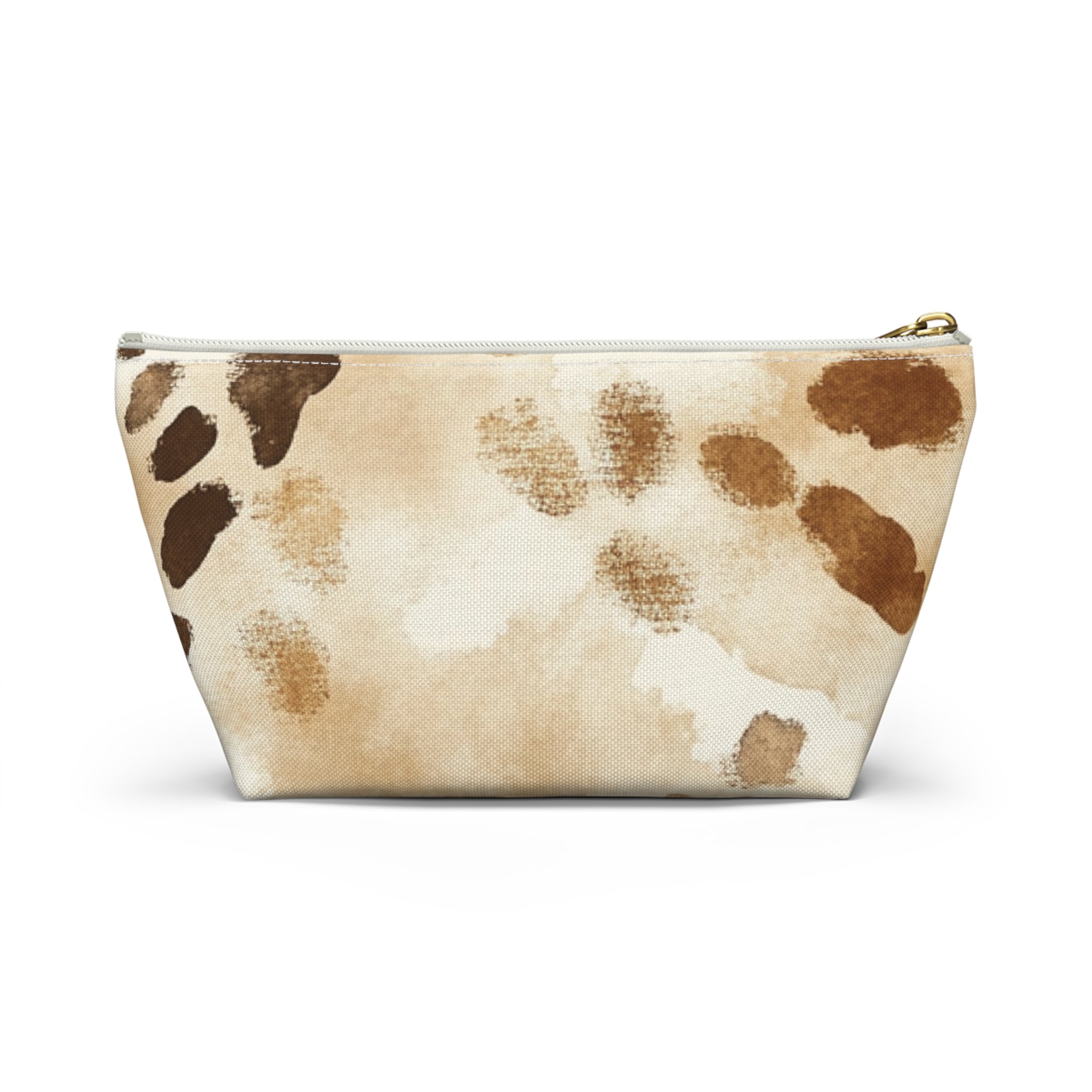 Cow Print Zipper Pouch, Artsulli - Art is Long, Life is Short, Bags, , , , , , , 