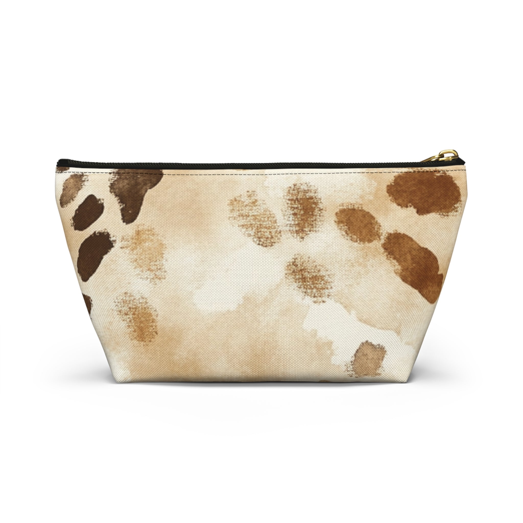 Cow Print Zipper Pouch, Artsulli - Art is Long, Life is Short, Bags, , , , , , , 