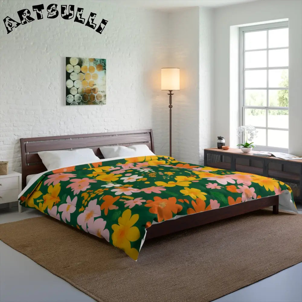 JAKKOUTTHEBXX Cozy Green Floral Throw Blanket 2025