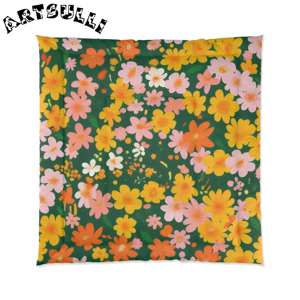 JAKKOUTTHEBXX Cozy Green Floral Throw Blanket 2025