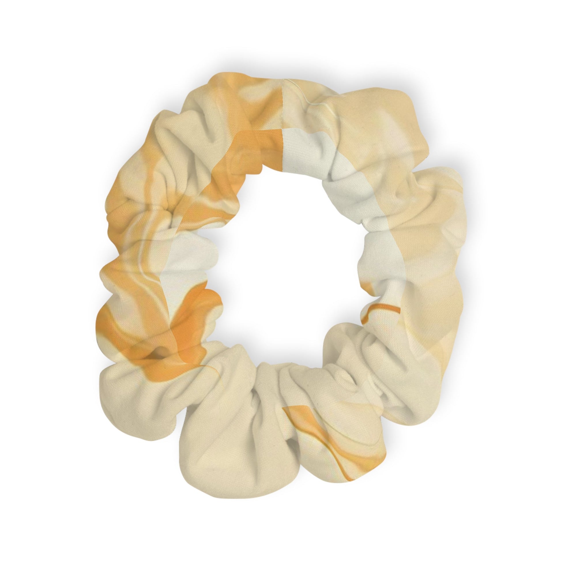 Cream and Orange Jersey Scrunchie, Artsulli - Art is Long, Life is Short, Accessories, , , , , , , 