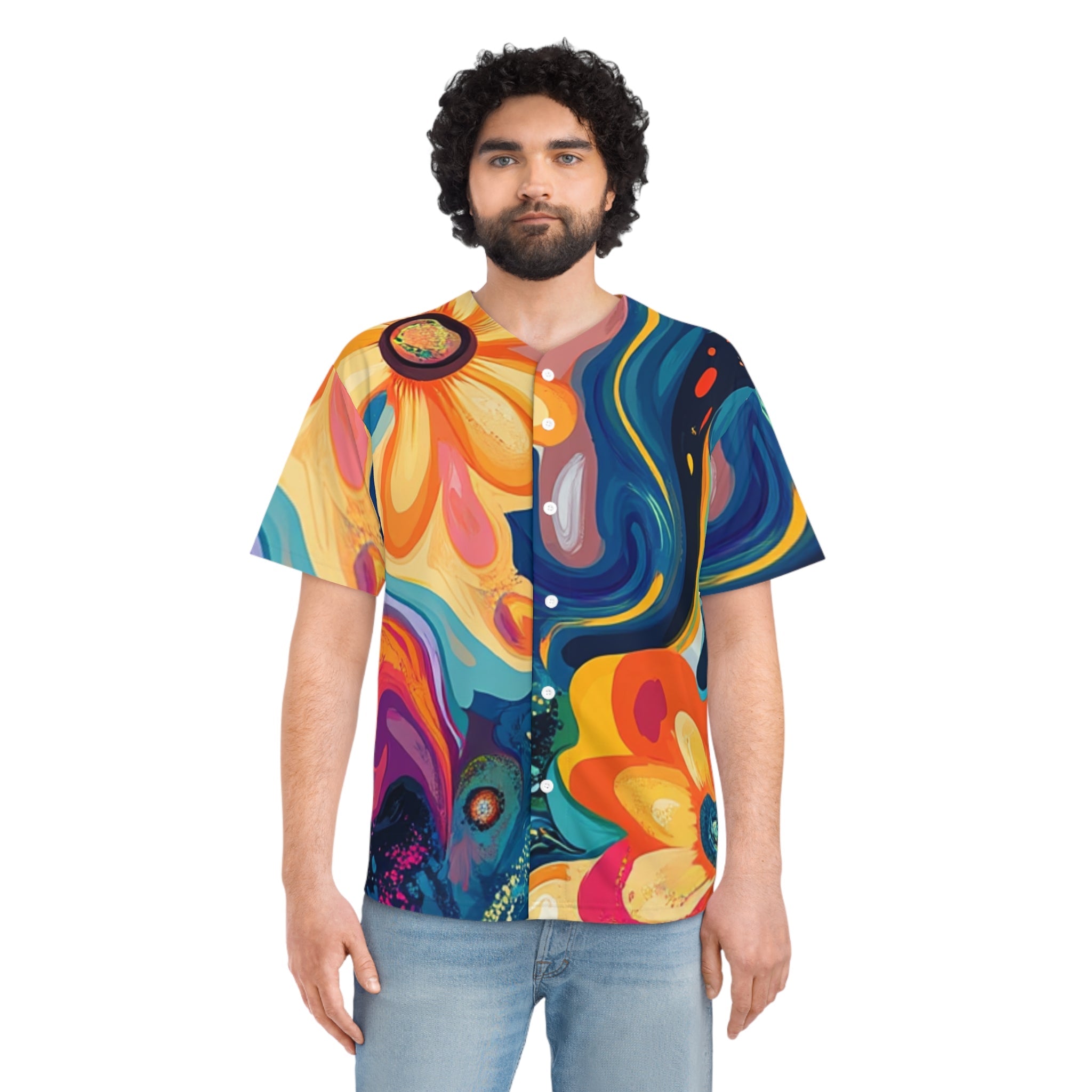 Custom All Over Print Baseball Jersey, Artsulli - Art is Long, Life is Short, All Over Prints, , , , , , , 